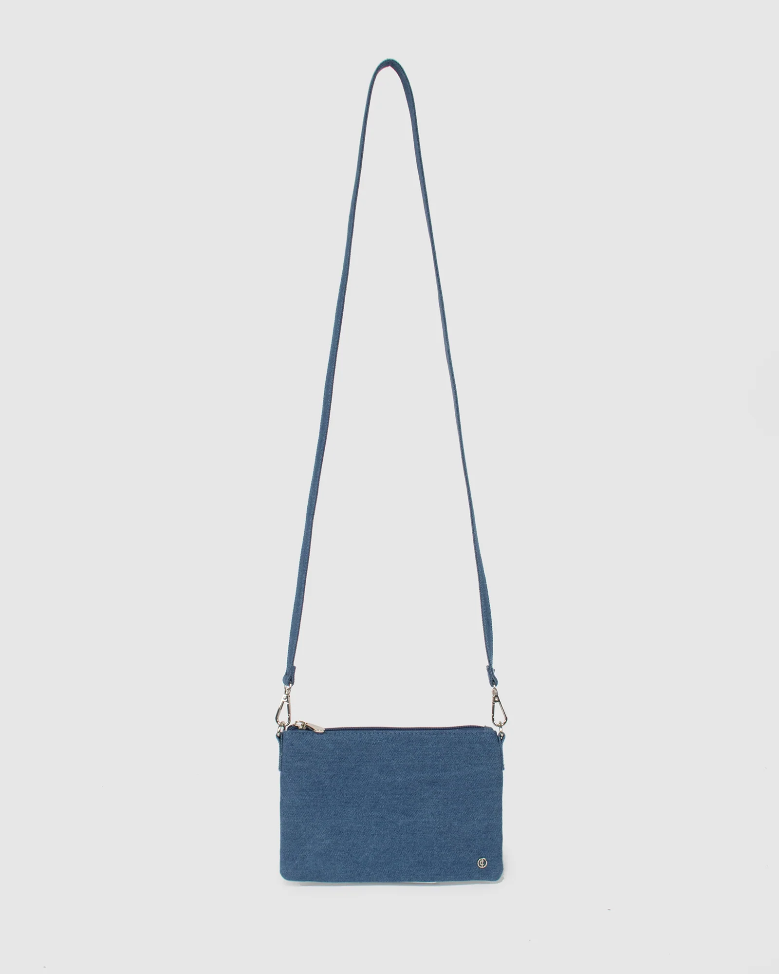 Blue Mary Kate Denim Crossbody - Image 4