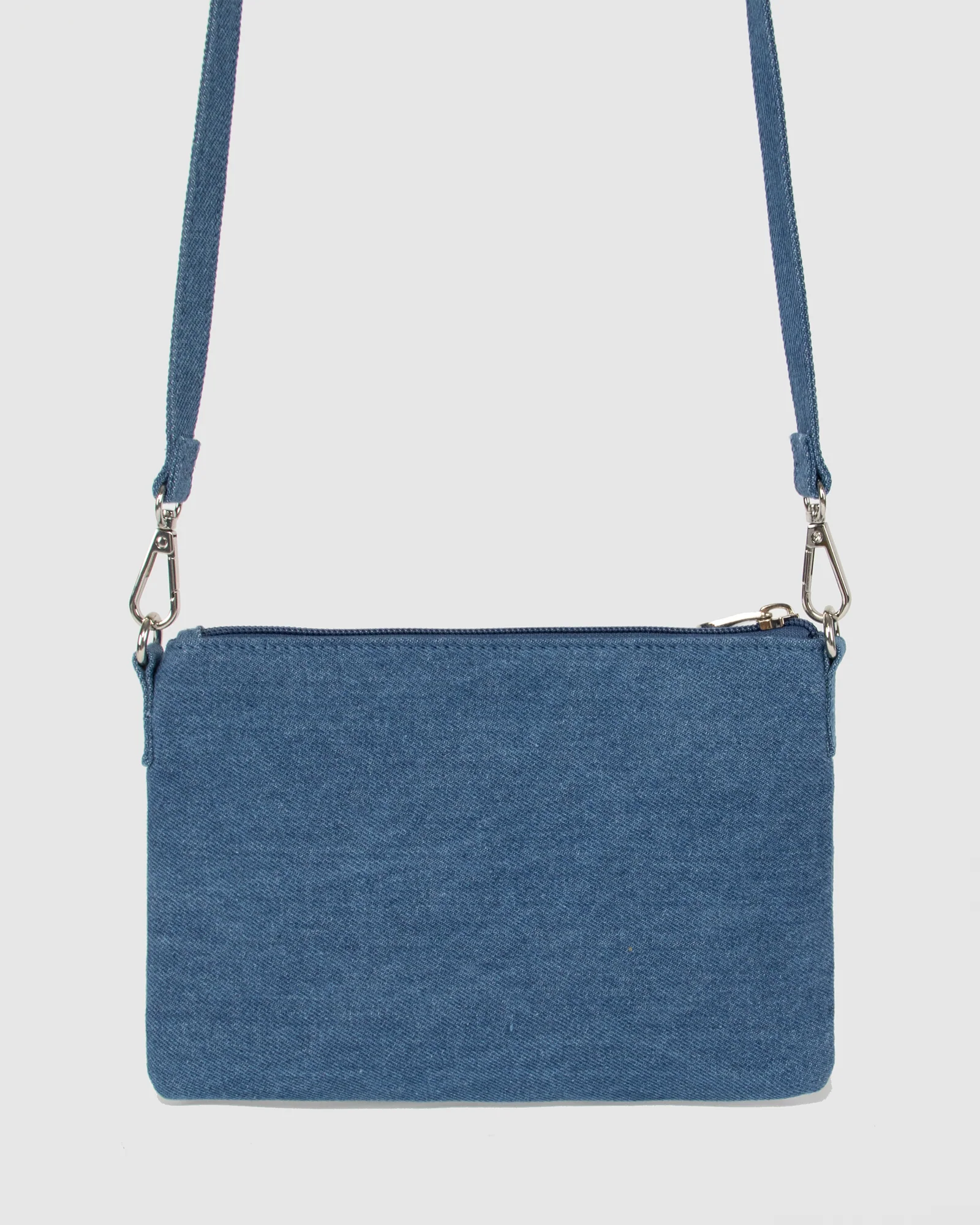 Blue Mary Kate Denim Crossbody - Image 5