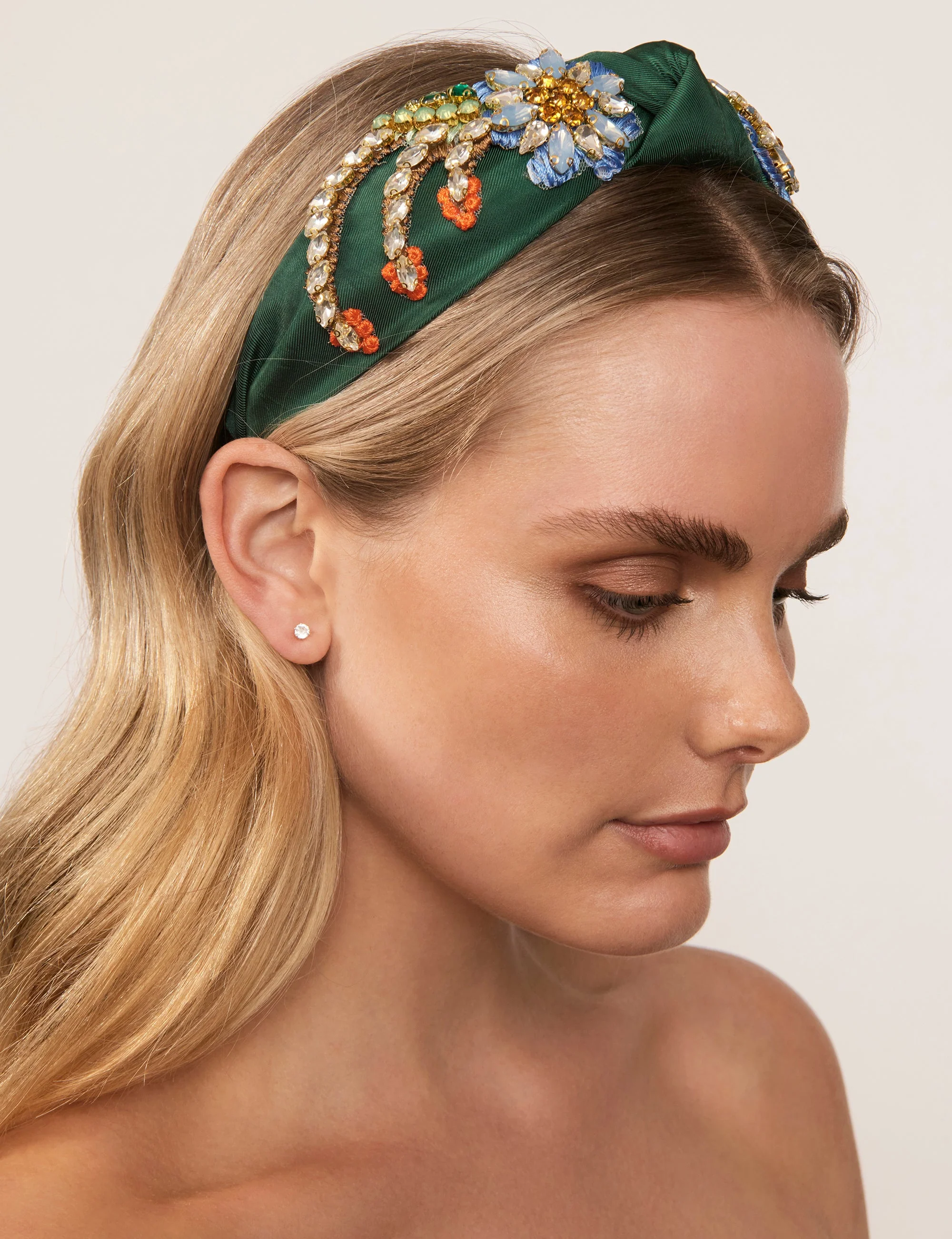 BOTANICAL KNOT SIDE HEADBAND - Image 4