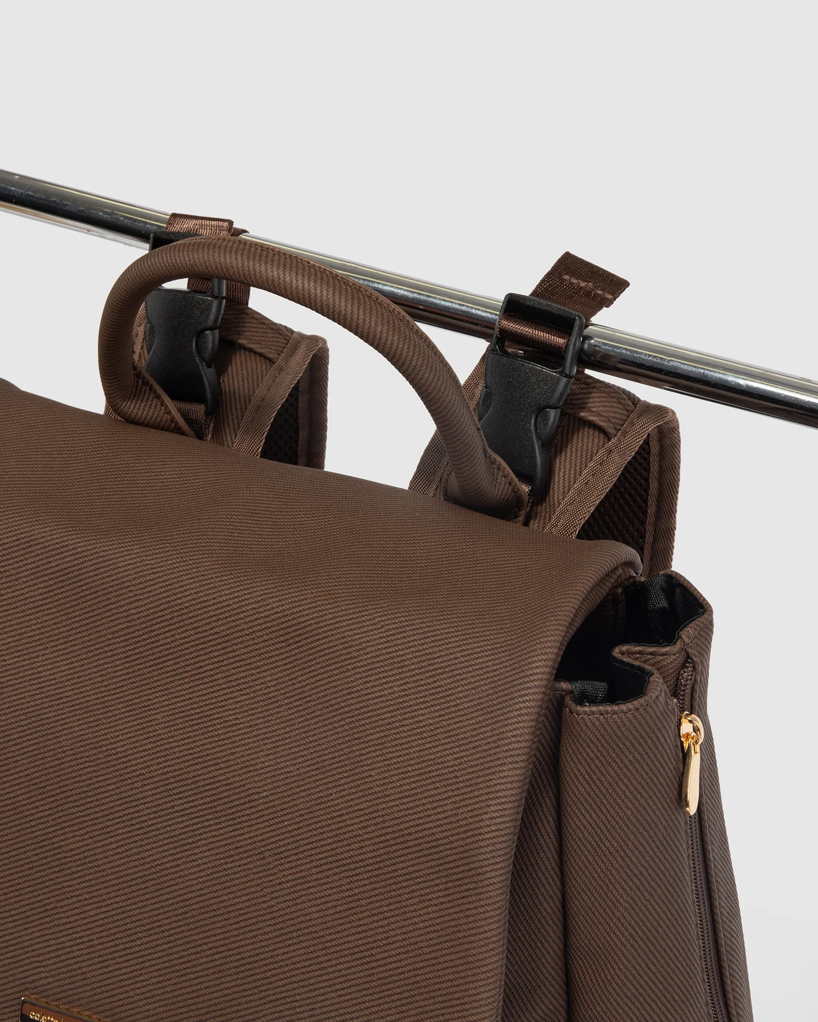 Brown Belle Baby Backpack - Image 4