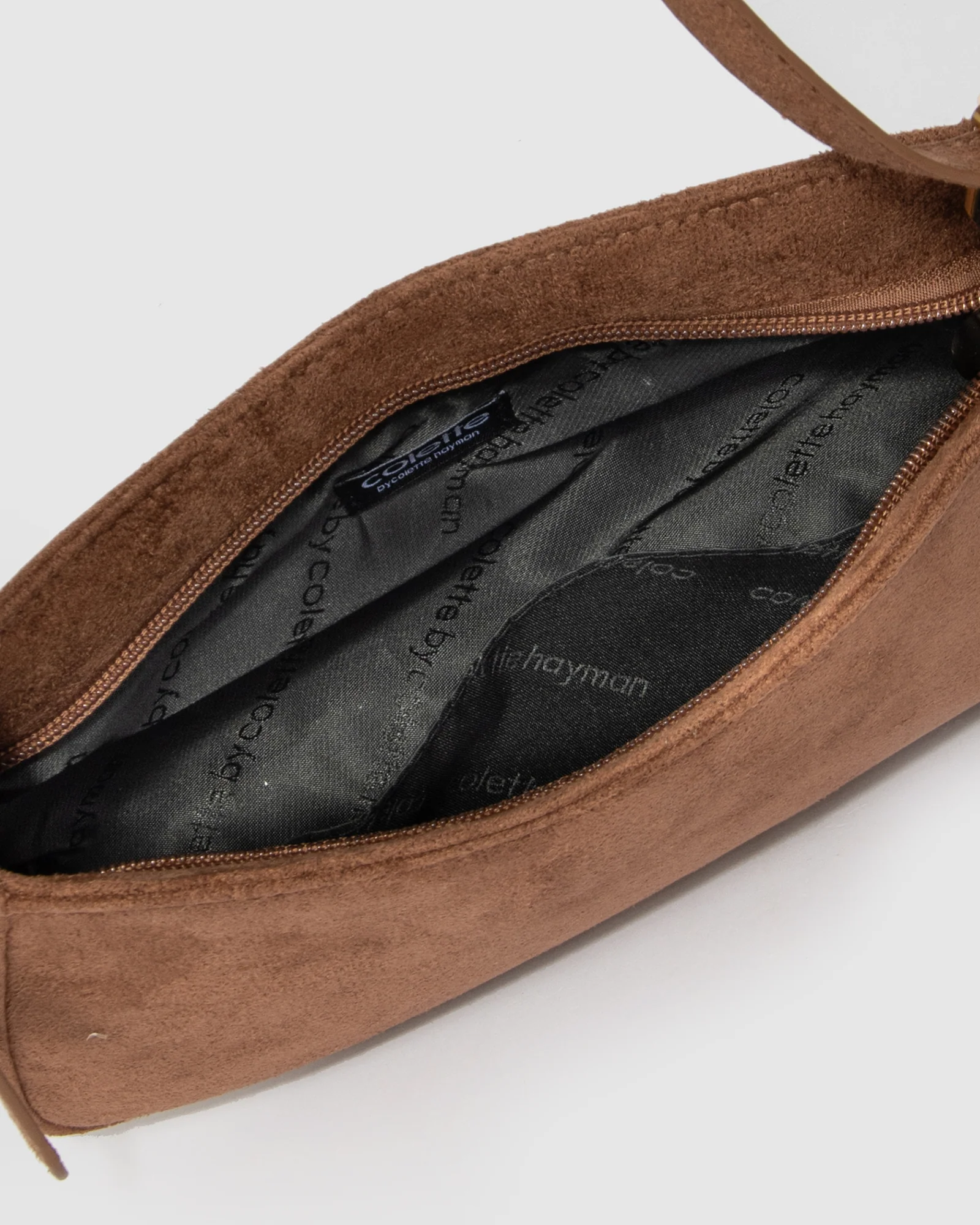 Brown Frankie Buckle Strap Shoulder Bag - Image 6