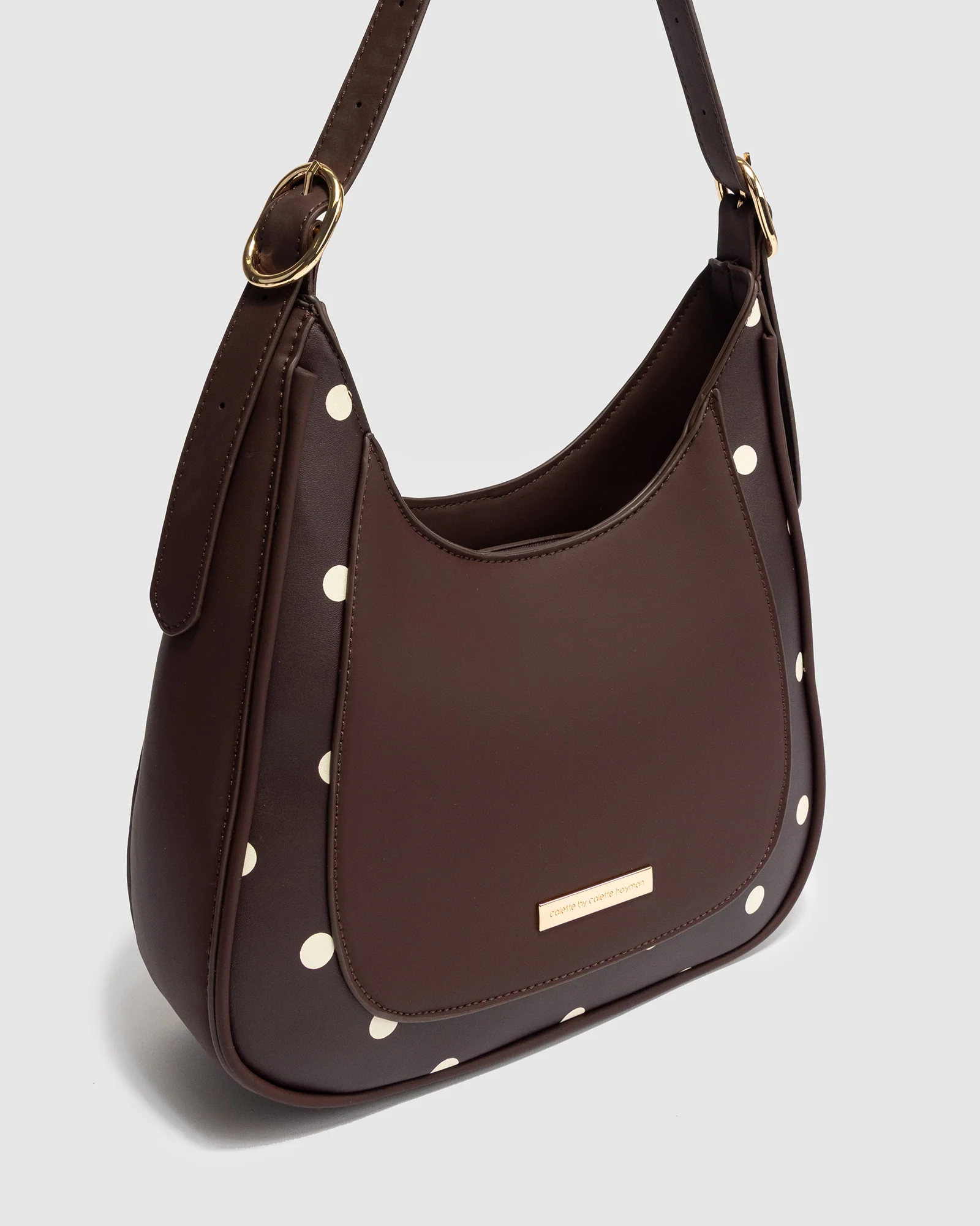 Brown MJ Shoulder Bag - Image 2