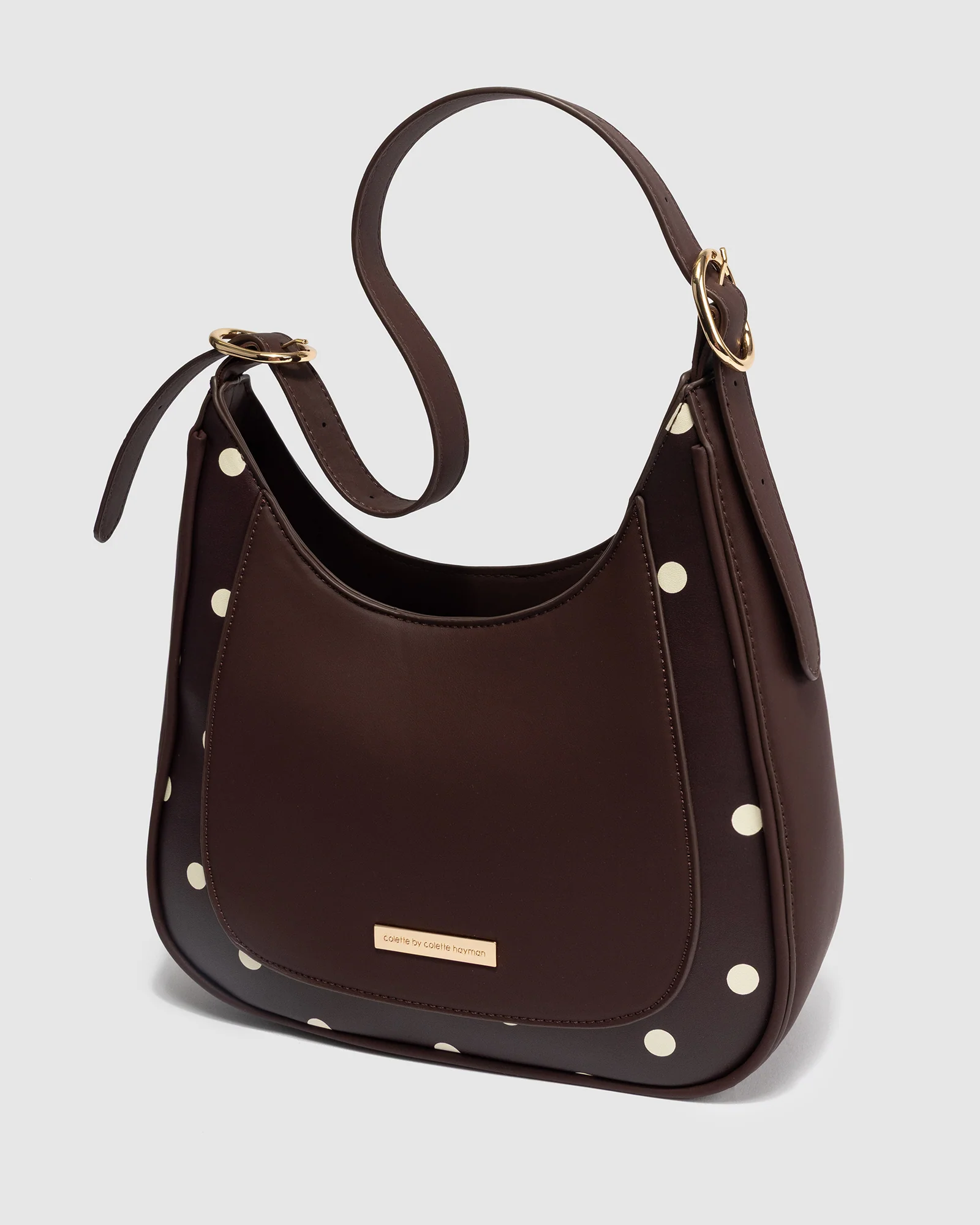 Brown MJ Shoulder Bag - Image 4