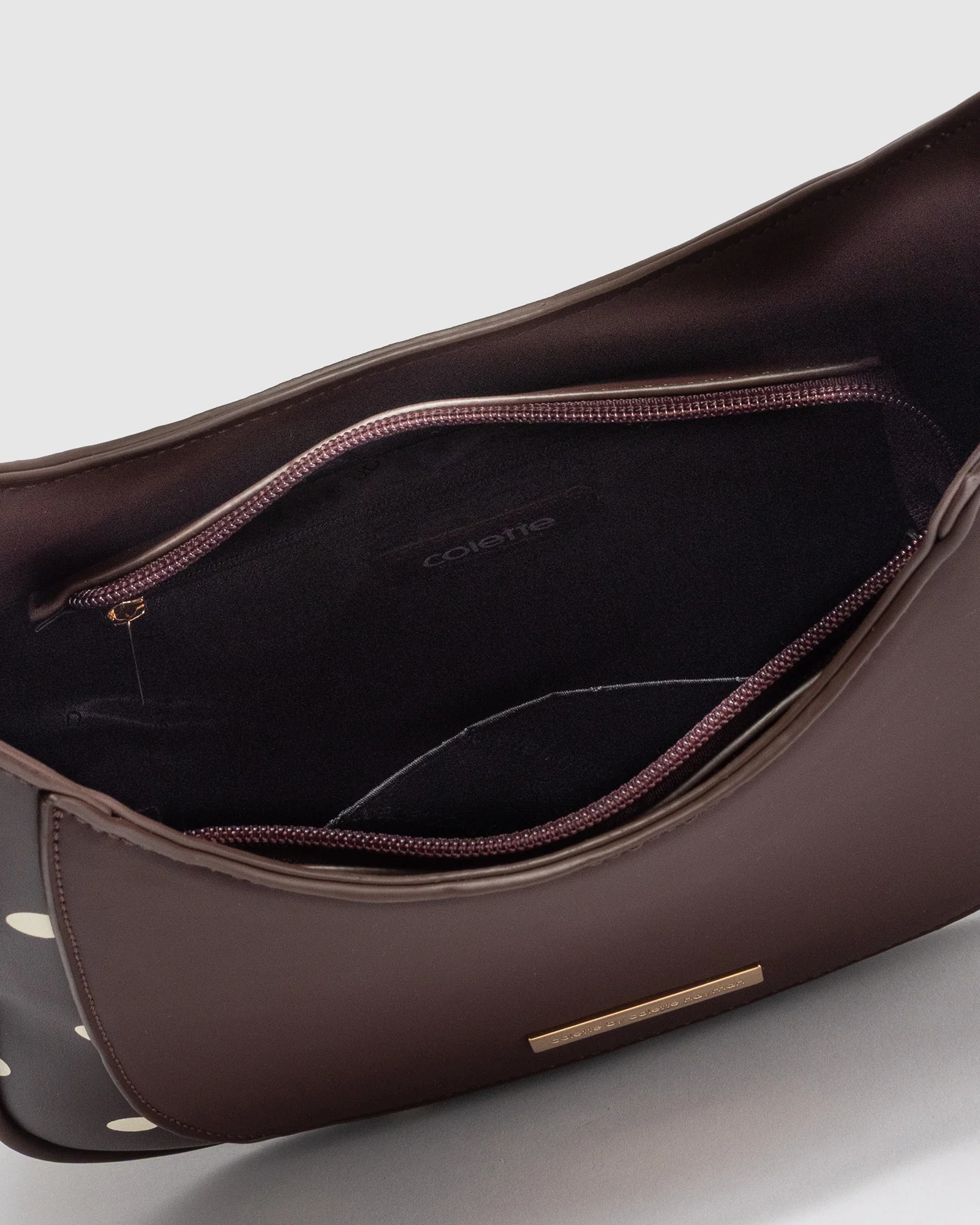 Brown MJ Shoulder Bag - Image 6