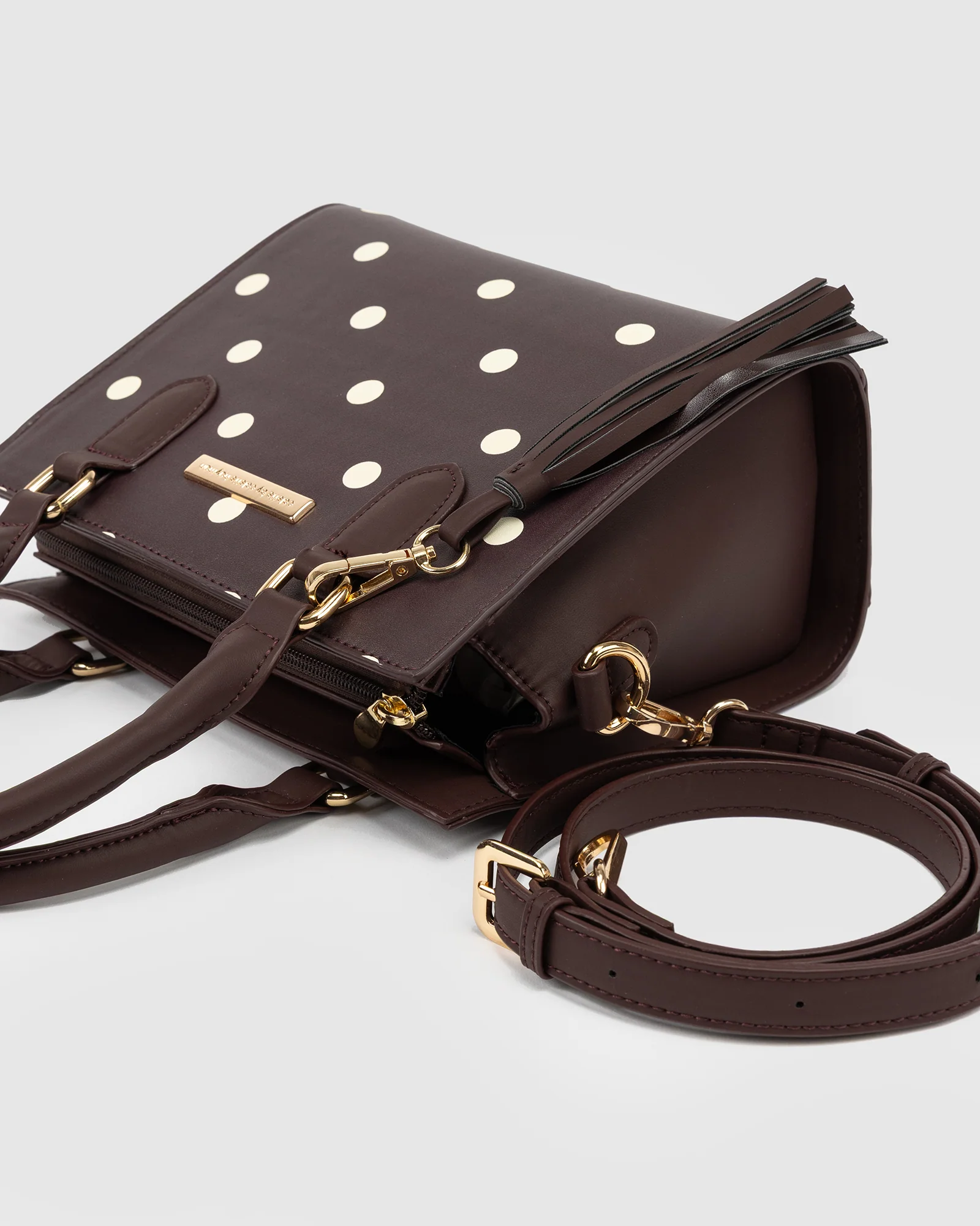 Brown Sia Mini Tote - Image 4