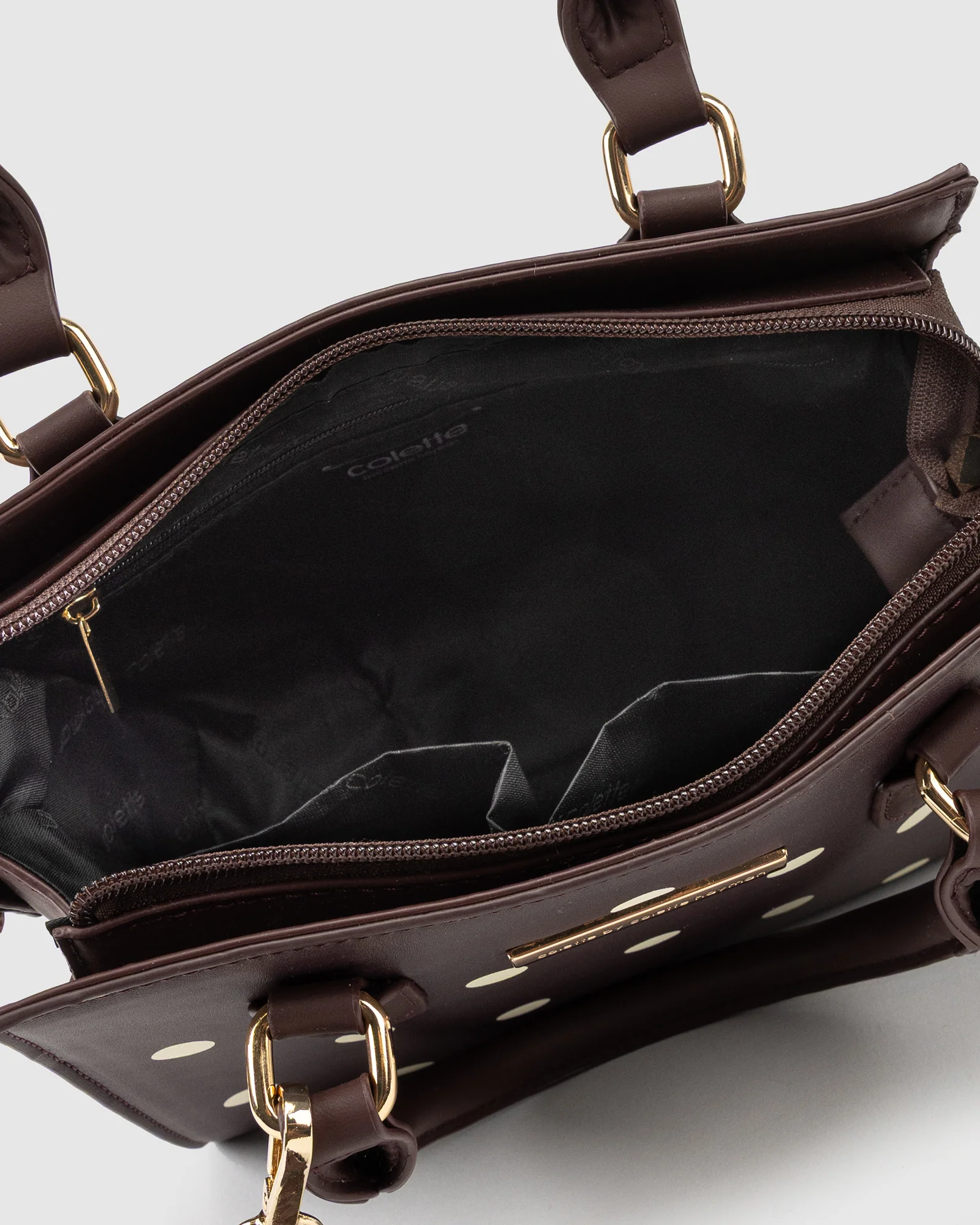 Brown Sia Mini Tote - Image 5