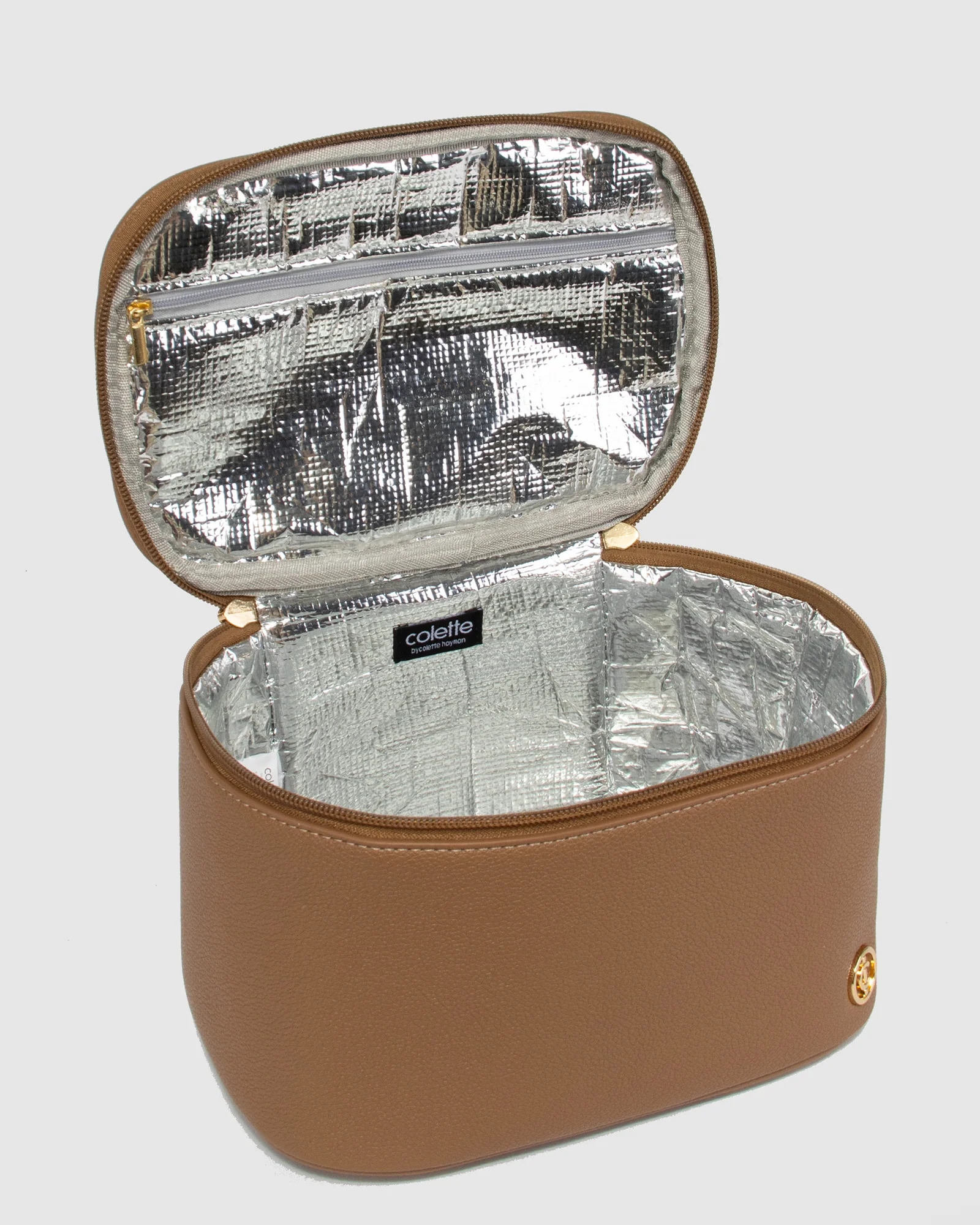 Caramel Harper Top Handle Lunch Bag - Image 5