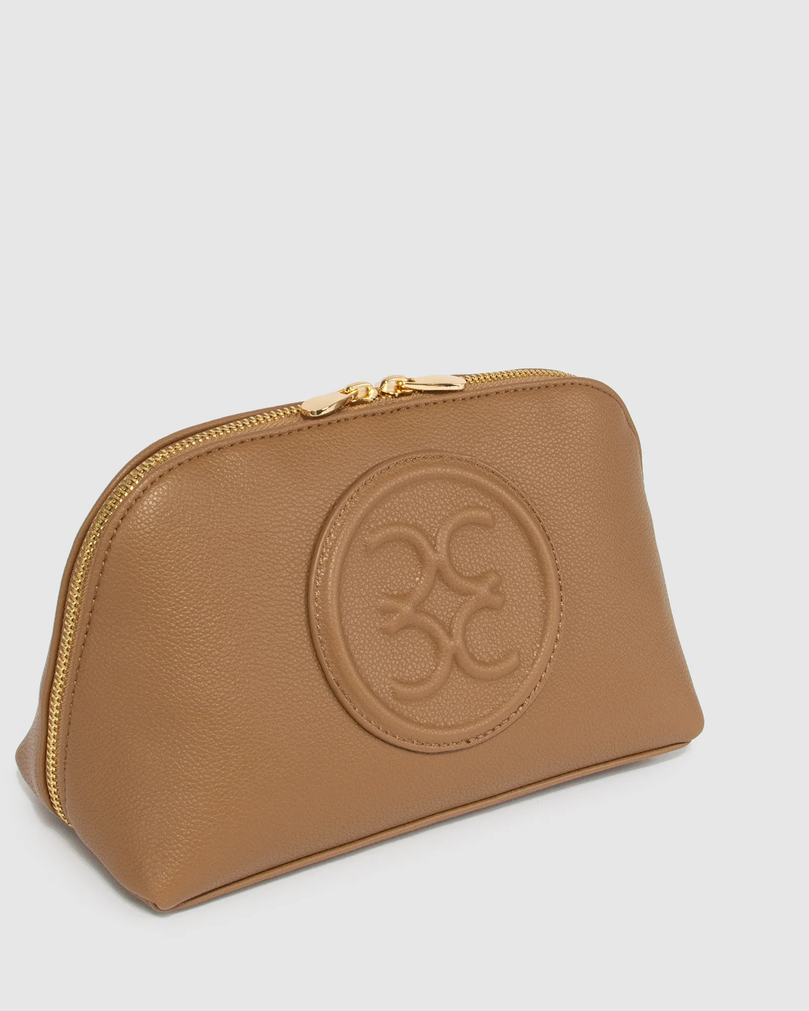 Caramel Rita Zip Top Cosmetic Case - Image 3