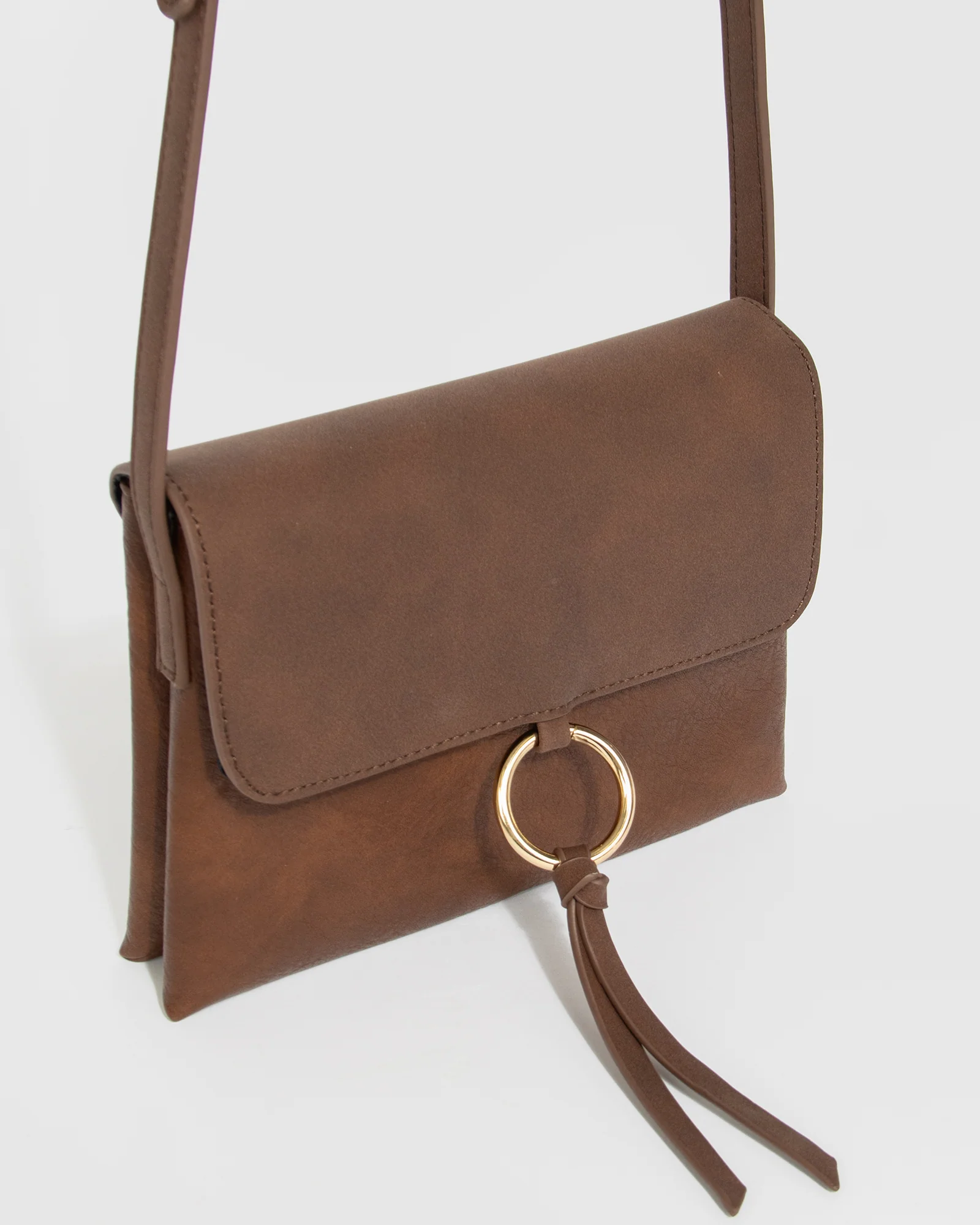 Chocolate Brooklyn Crossbody Bag - Image 3