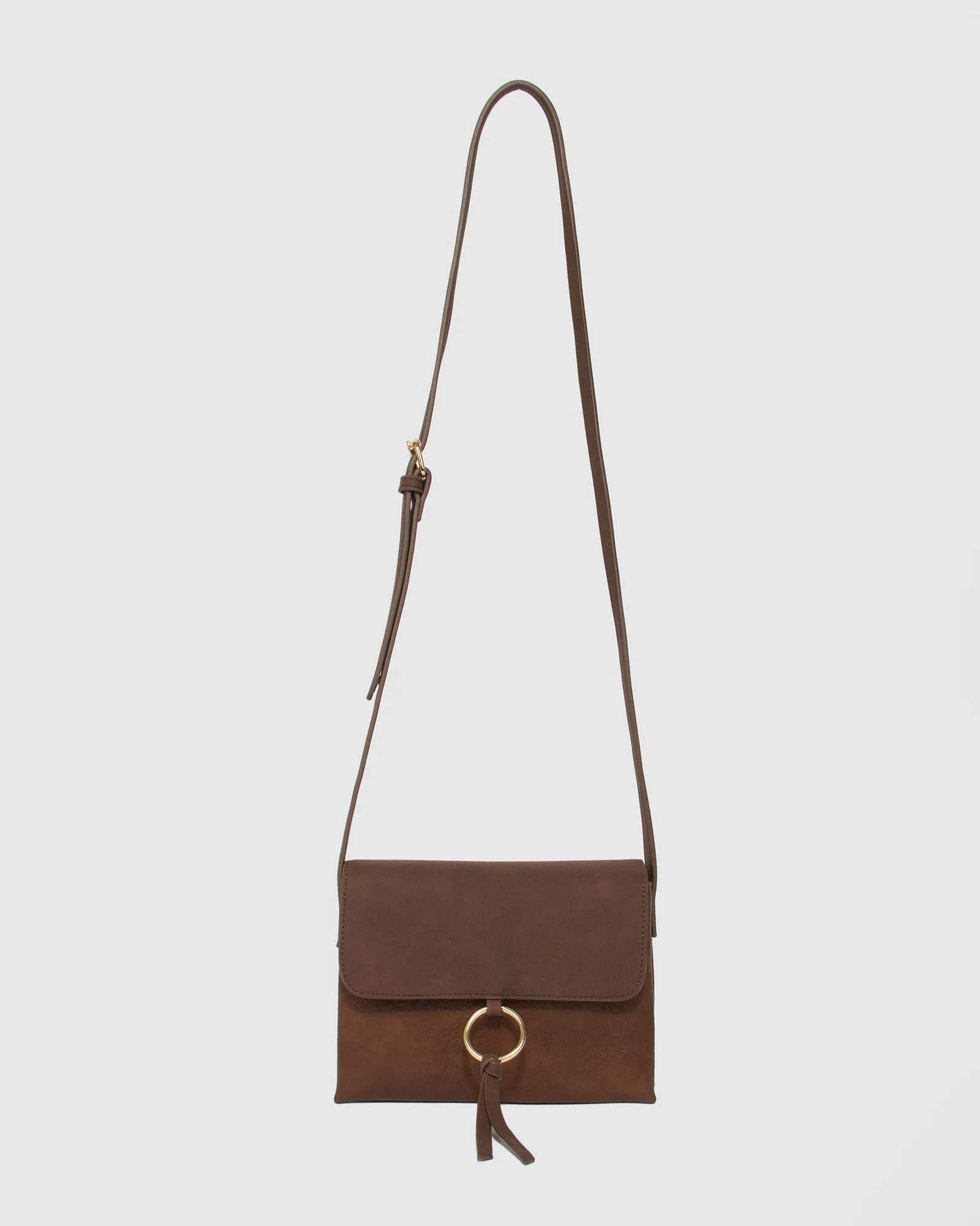 Chocolate Brooklyn Crossbody Bag - Image 4