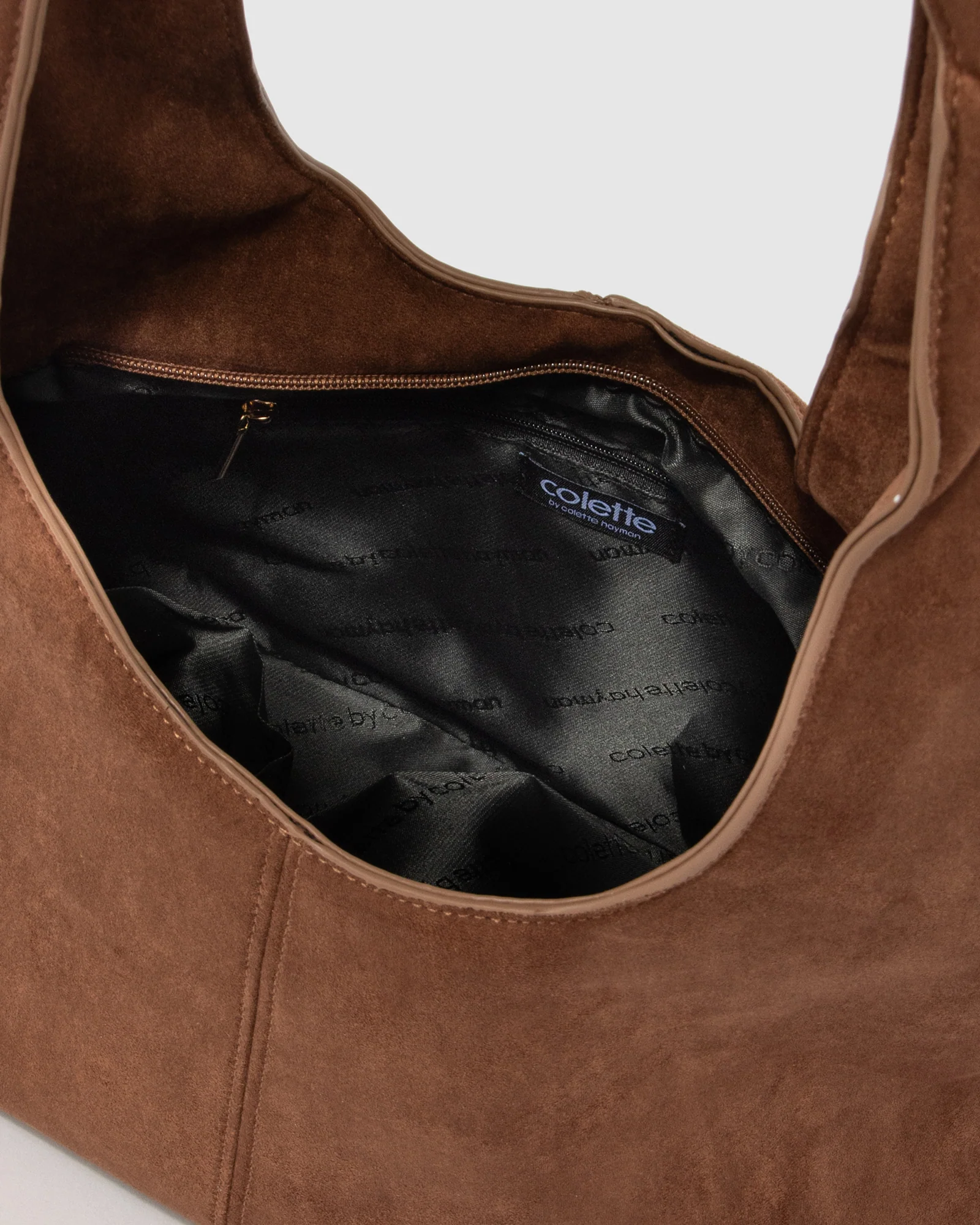 Chocolate Ellie Slouch Hobo - Image 6