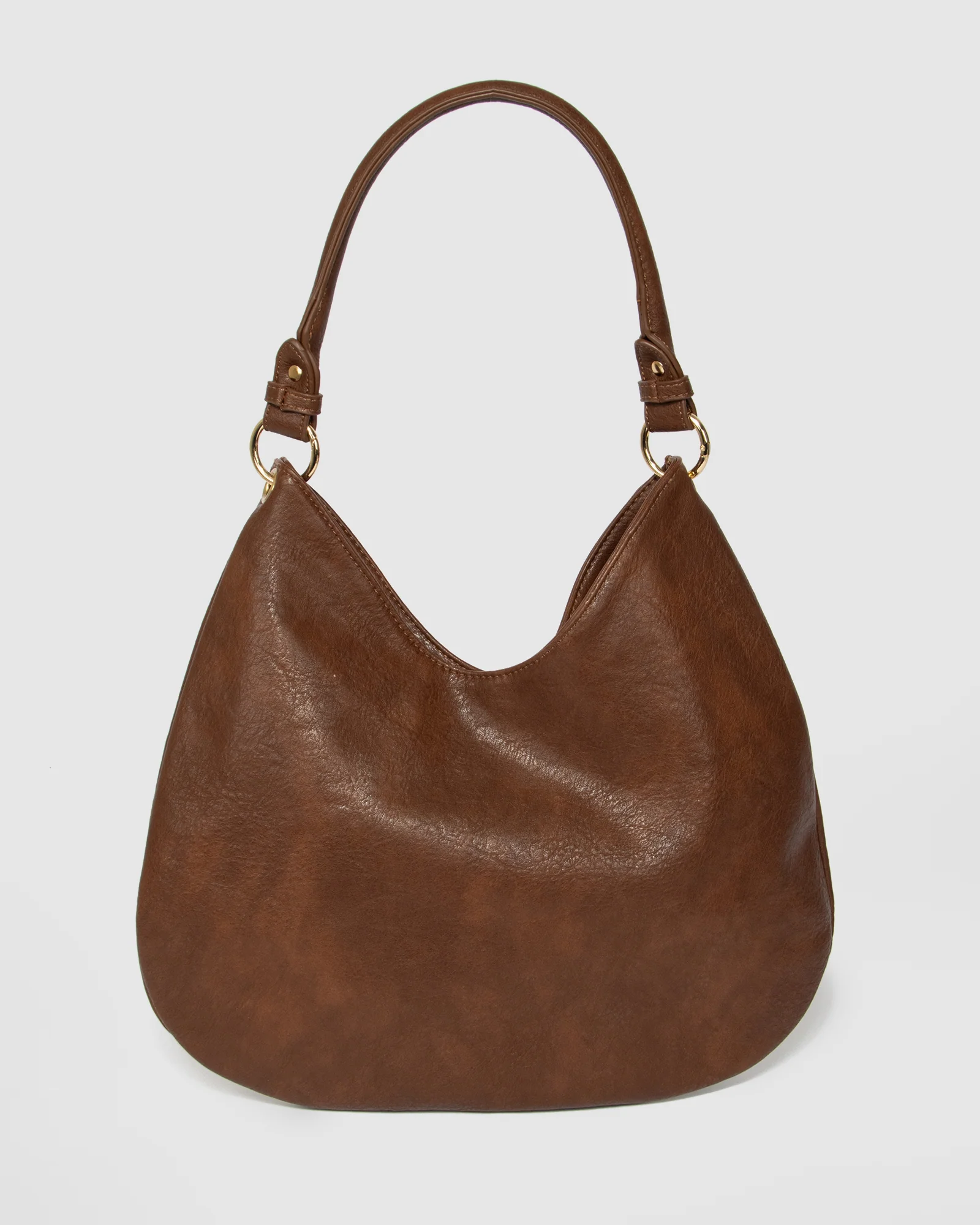 Chocolate Gisella Slouch Bag - Image 4