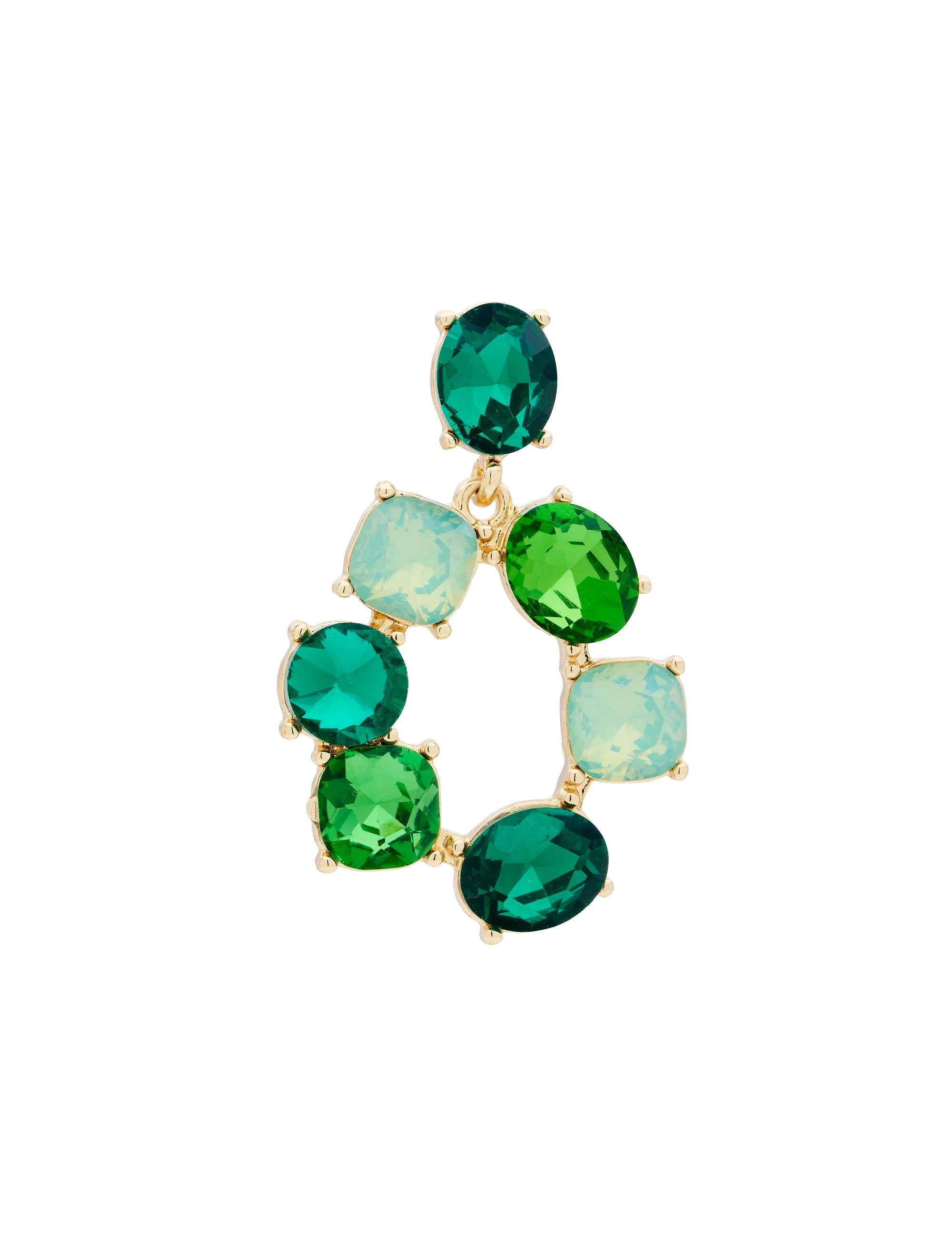 CLUSTER DROP EARRING - Image 4