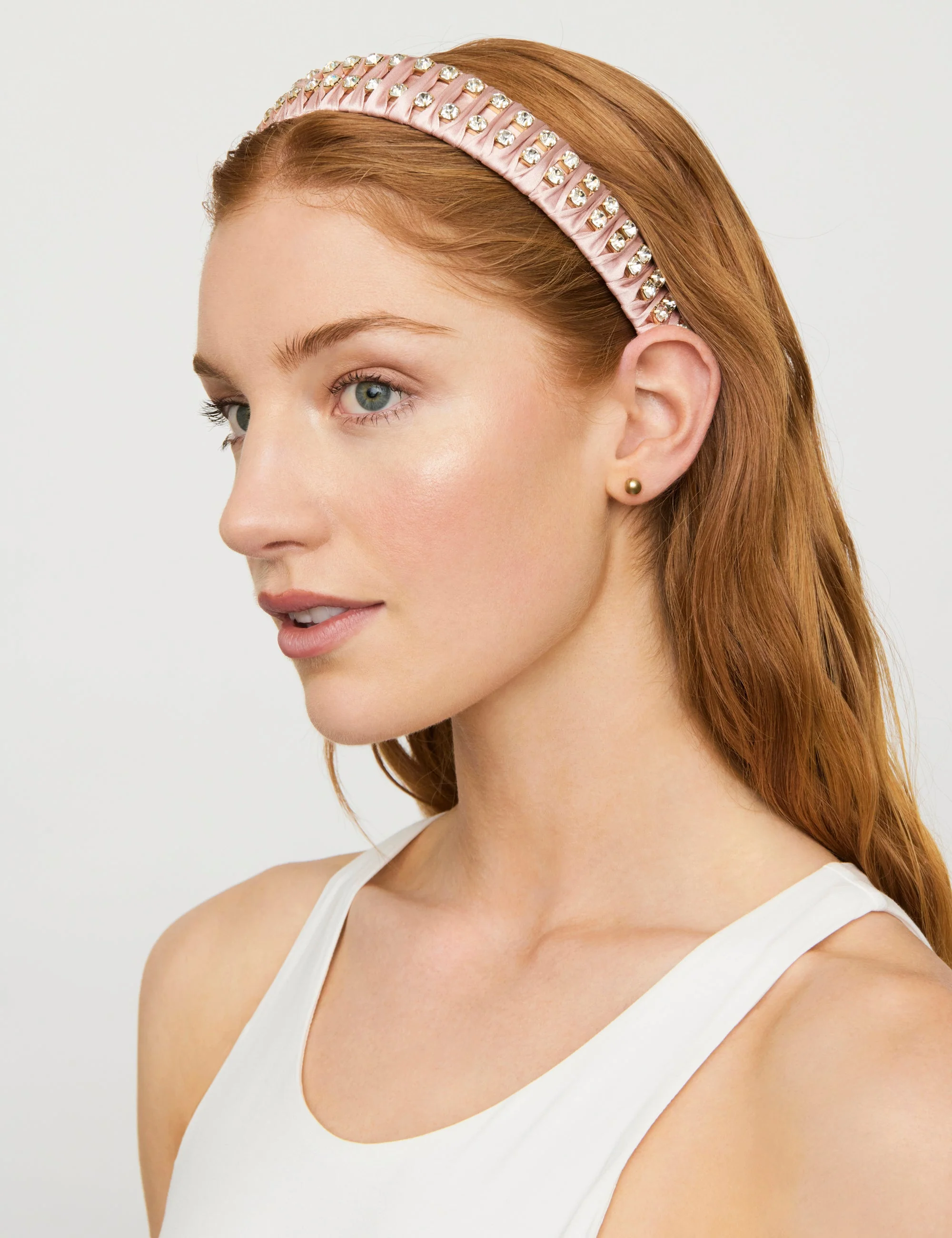 CRYSTAL AND WEAVE HEADBAND - Image 2