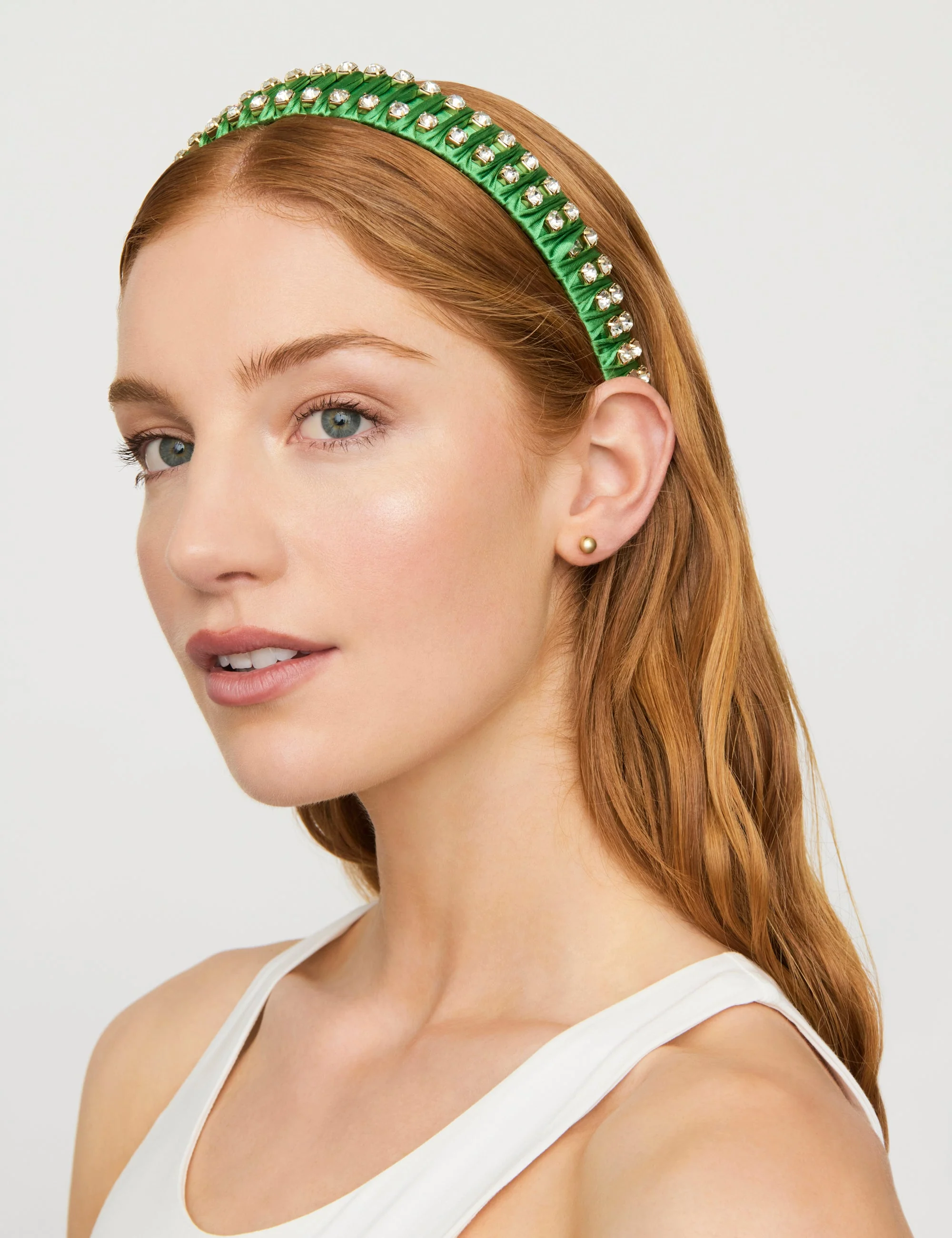 CRYSTAL AND WEAVE HEADBAND - Image 2