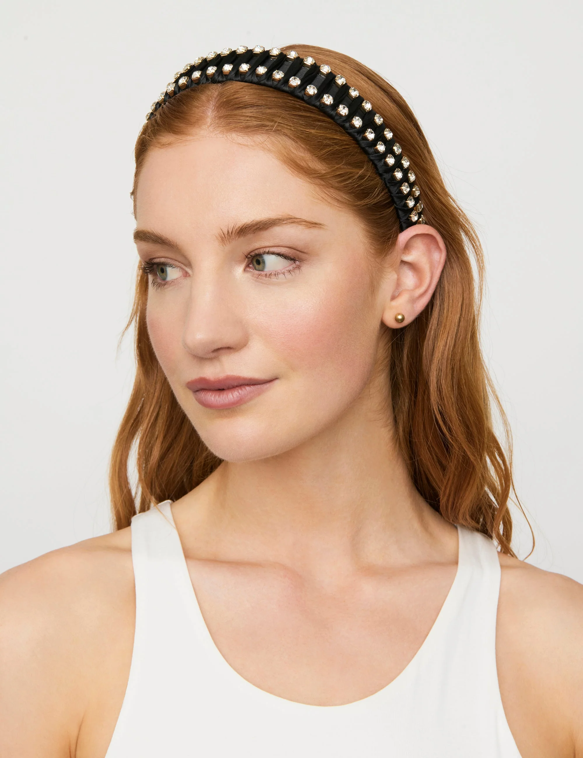 CRYSTAL AND WEAVE HEADBAND - Image 4