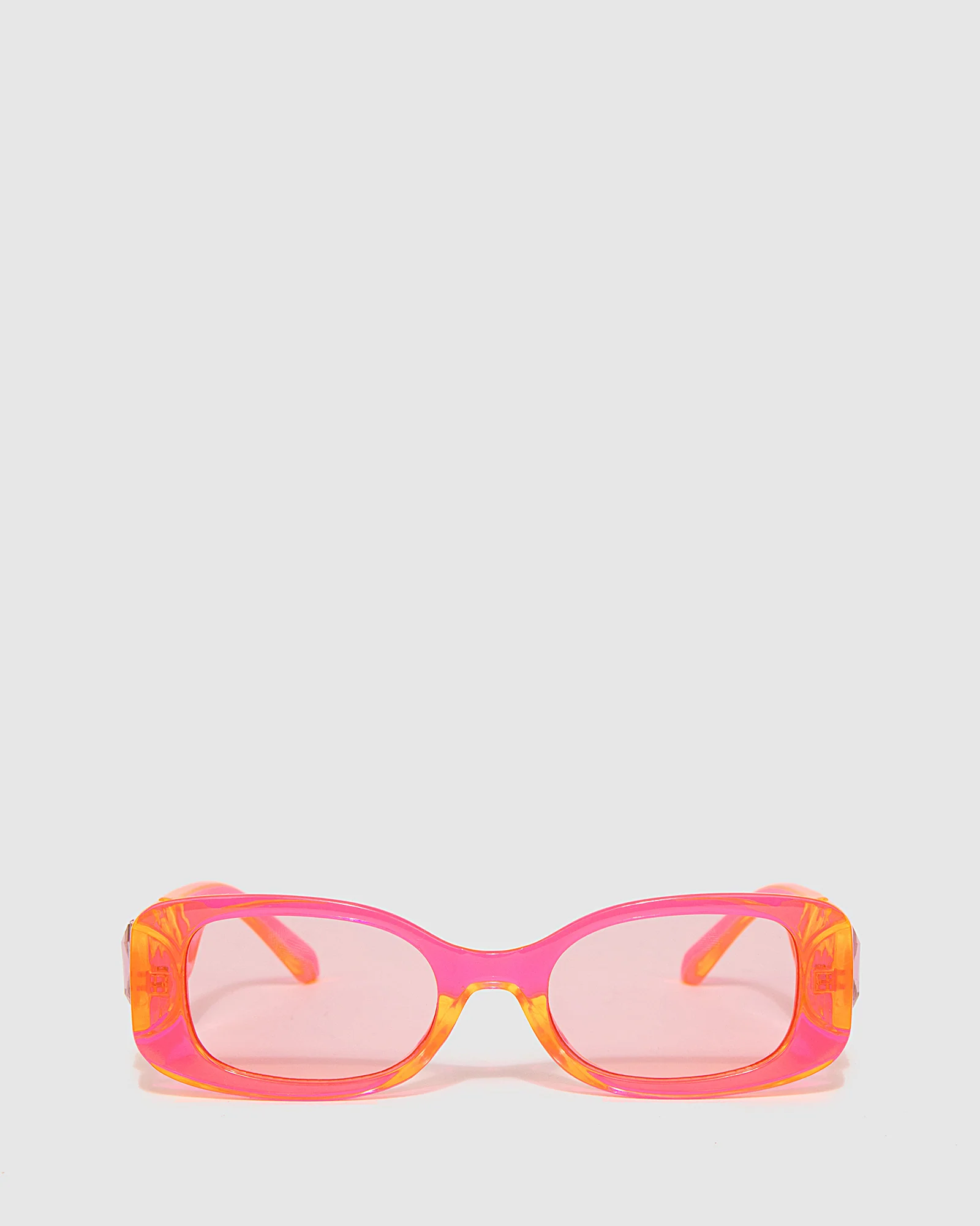 Crystal Sunglasses - Transparent Pink