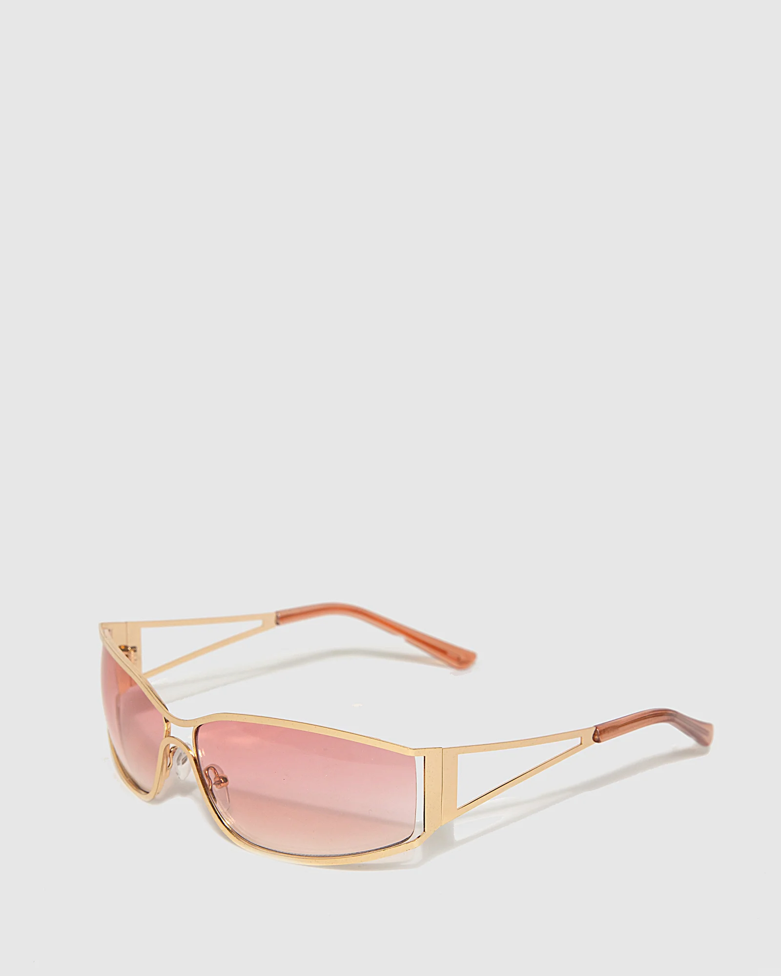 Curved Ombre Speedy Sunglasses - Pink - Image 2