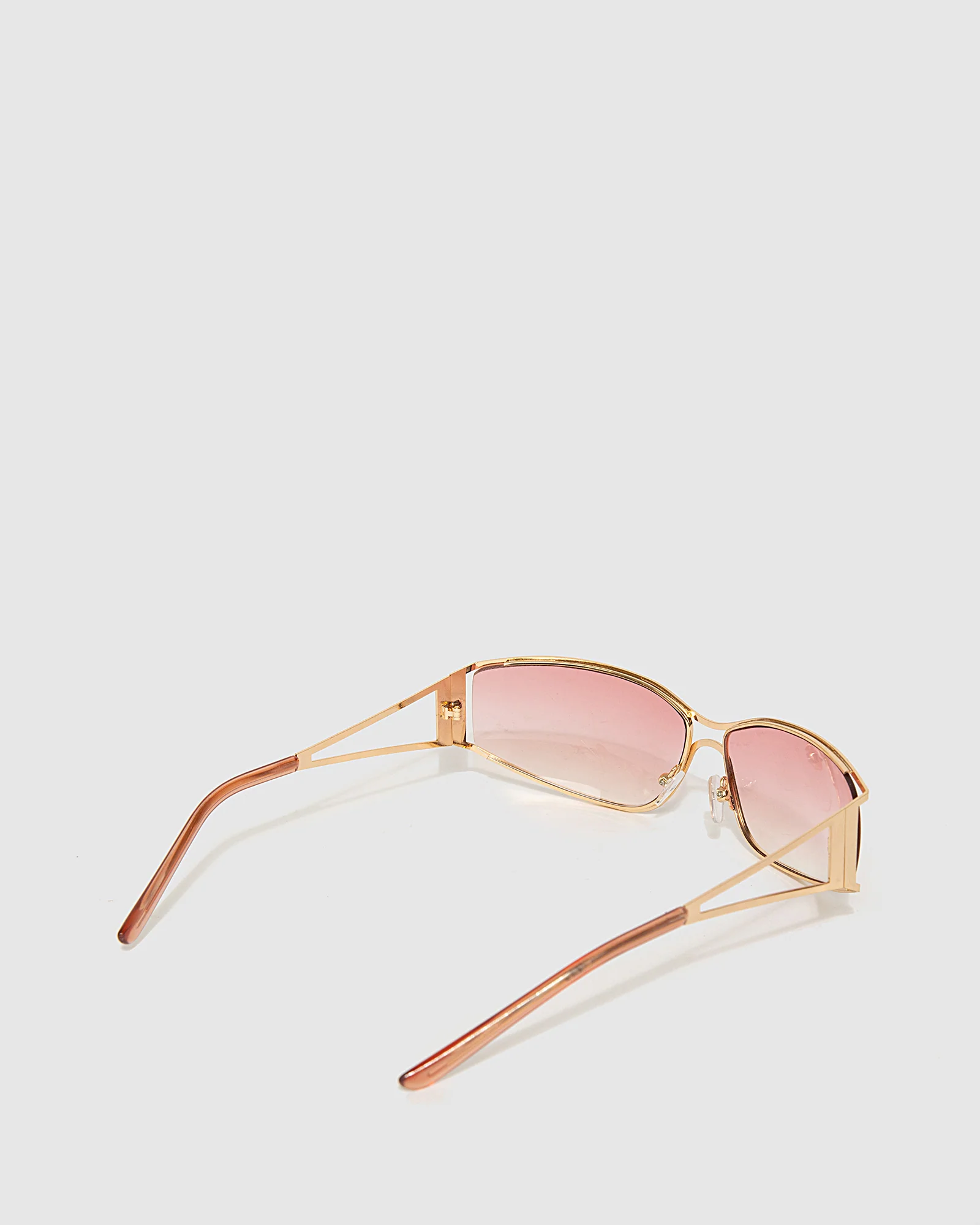 Curved Ombre Speedy Sunglasses - Pink - Image 3