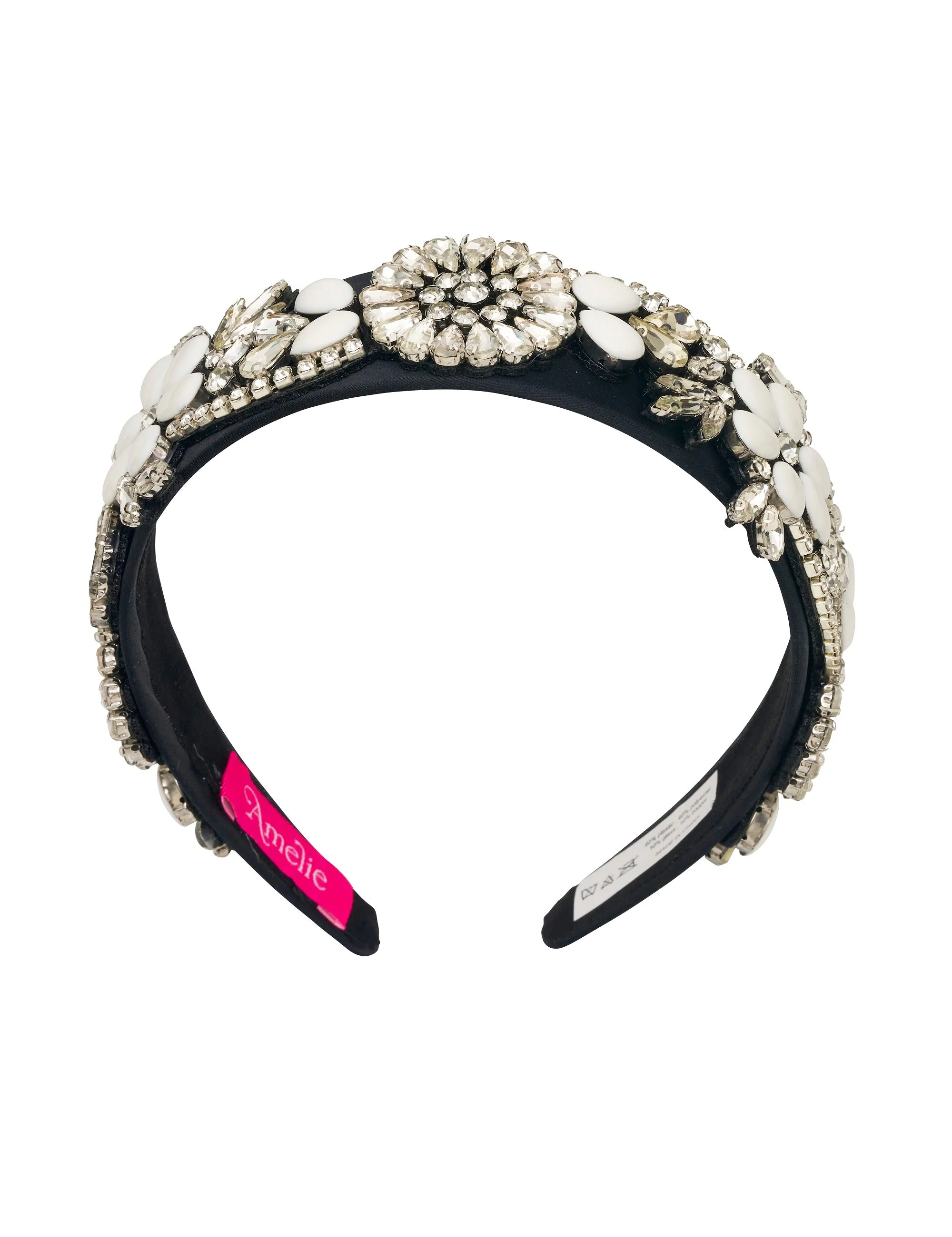 FLORA EMBELLISHED WIDE HEADBAND - Image 3