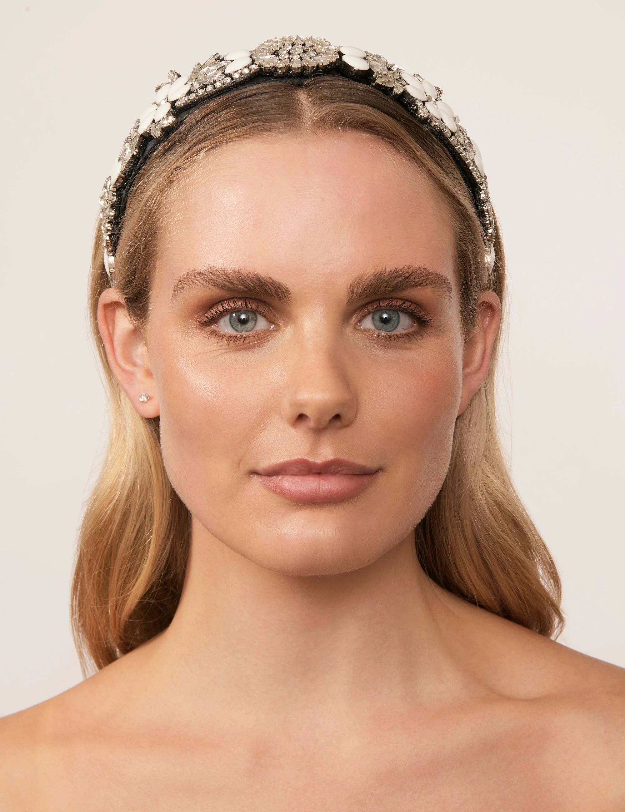 FLORA EMBELLISHED WIDE HEADBAND - Image 4