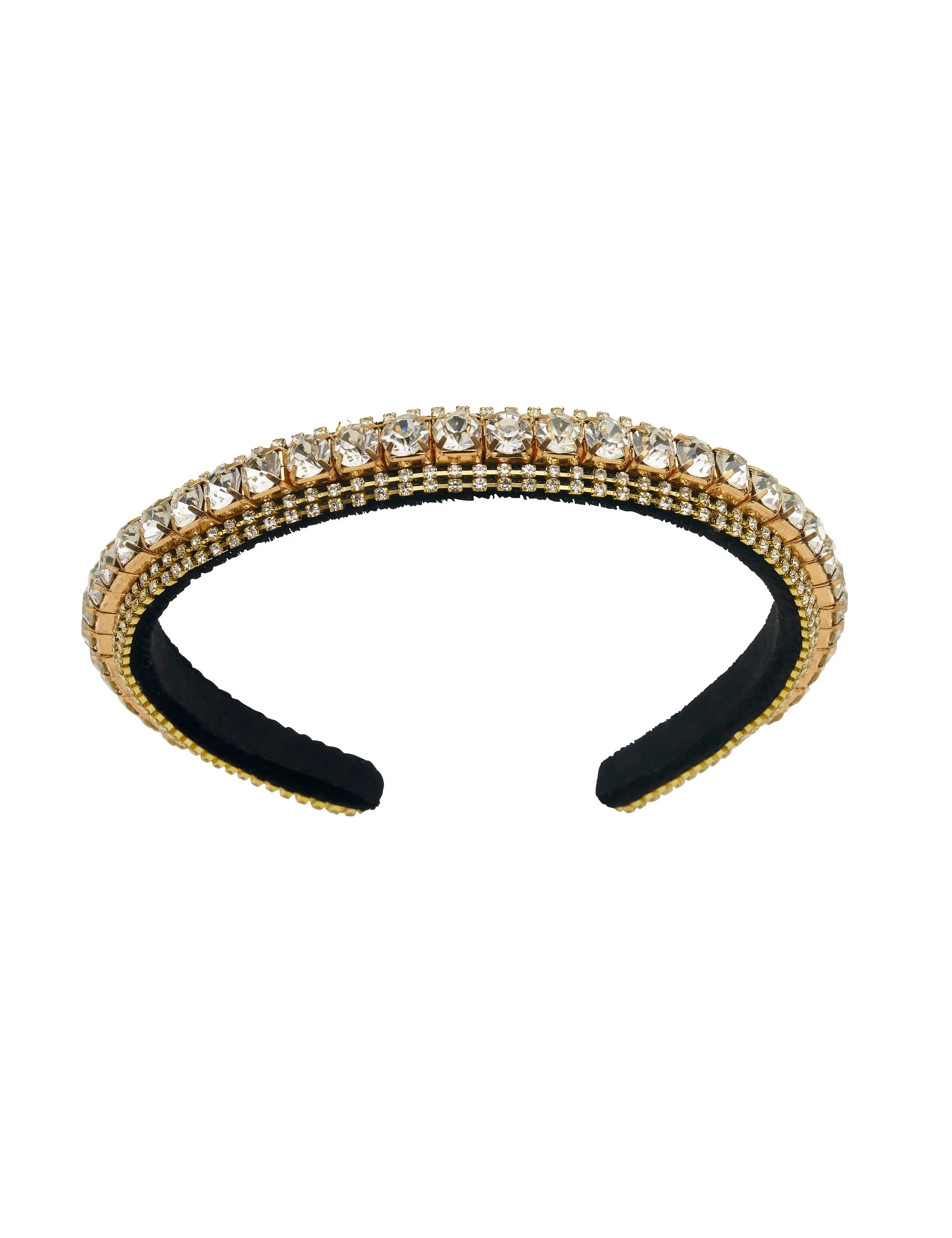 FULL CRYSTAL NARROW HEADBAND - Image 3