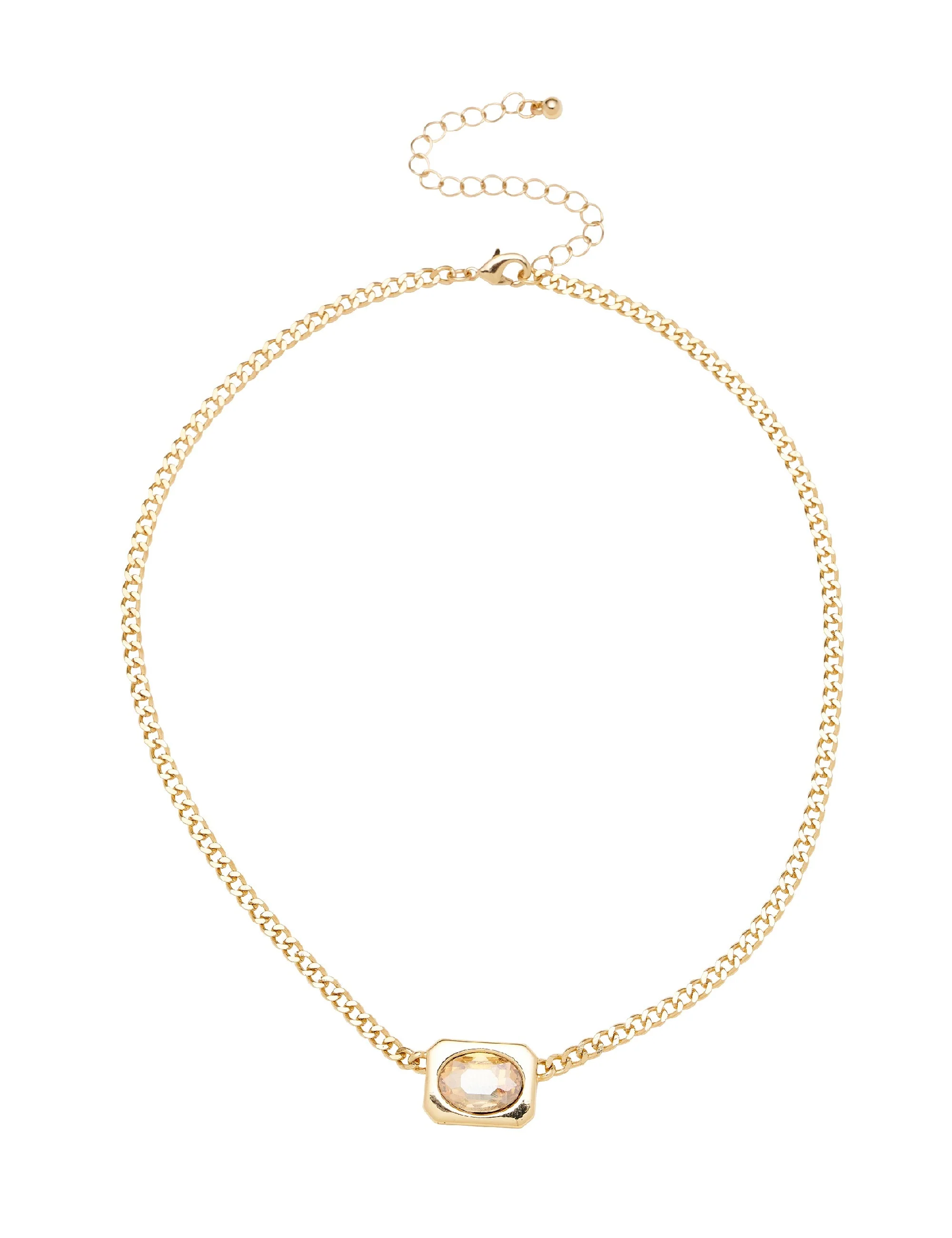 GEO PENDANT NECKLACE