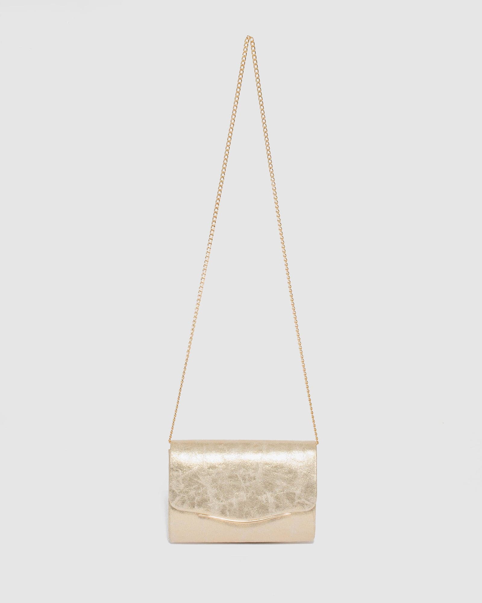 Gold Adele Evening Clutch Bag - Image 4