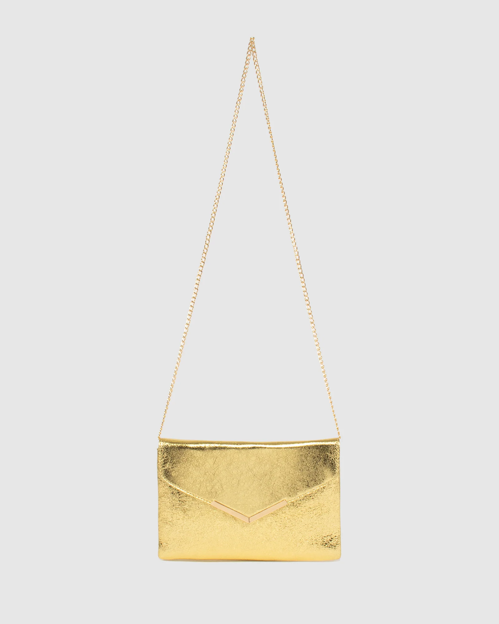 Gold Jordana Clutch Bag - Image 5