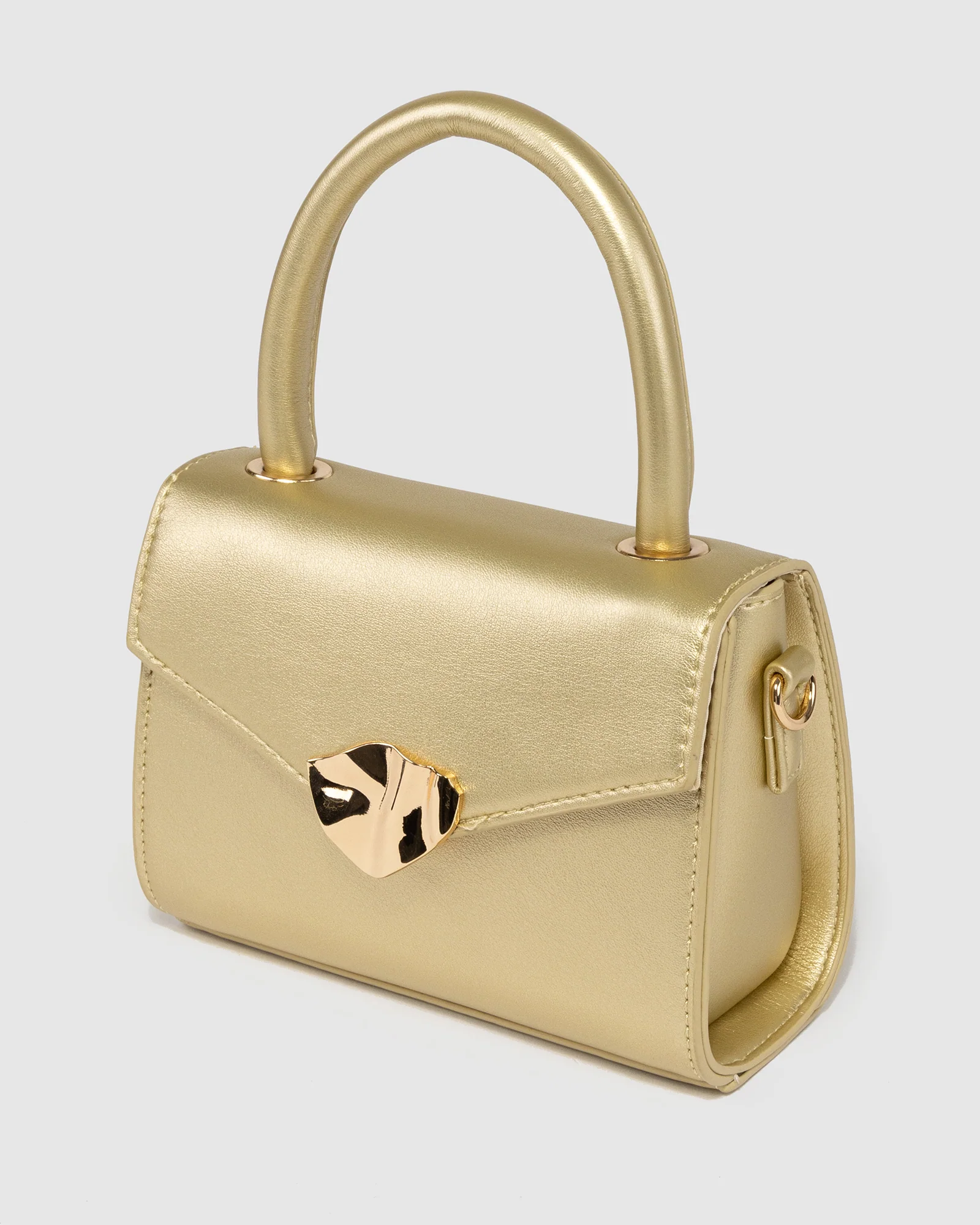 Gold Kiki Clasp Mini Bag - Image 4