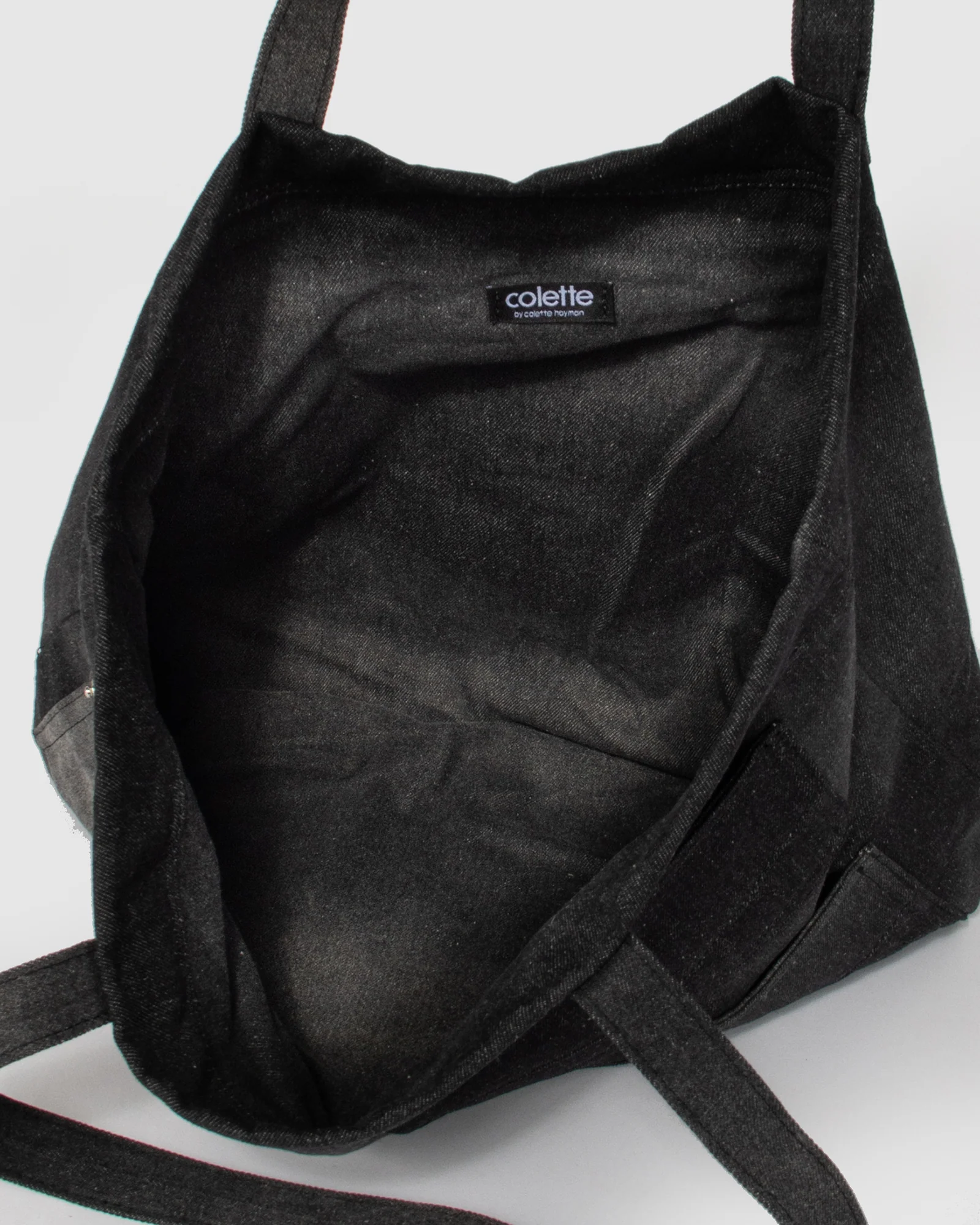 Grey Clara Denim Tote - Image 6