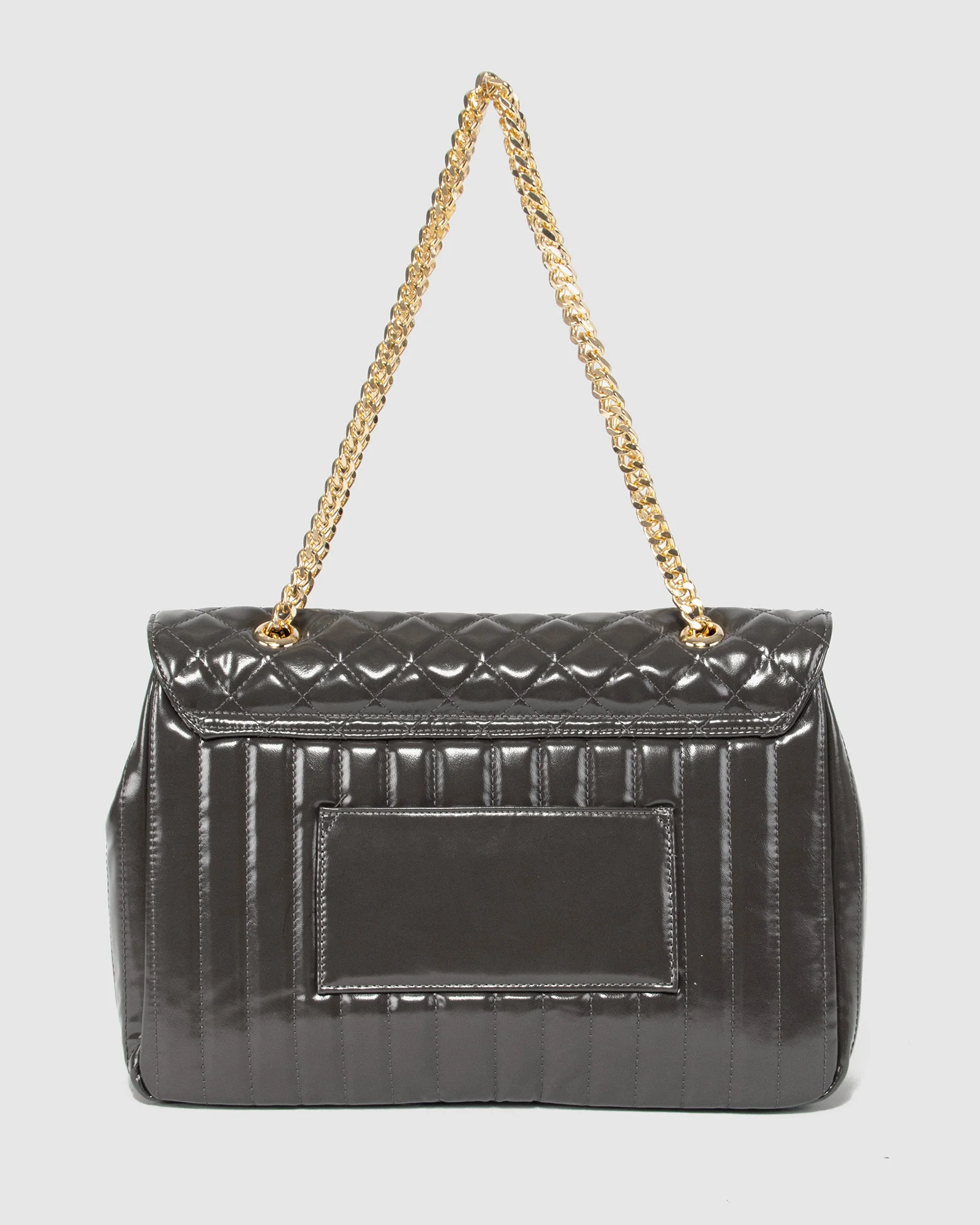 Grey Gina Quilt Crossbody - Image 6