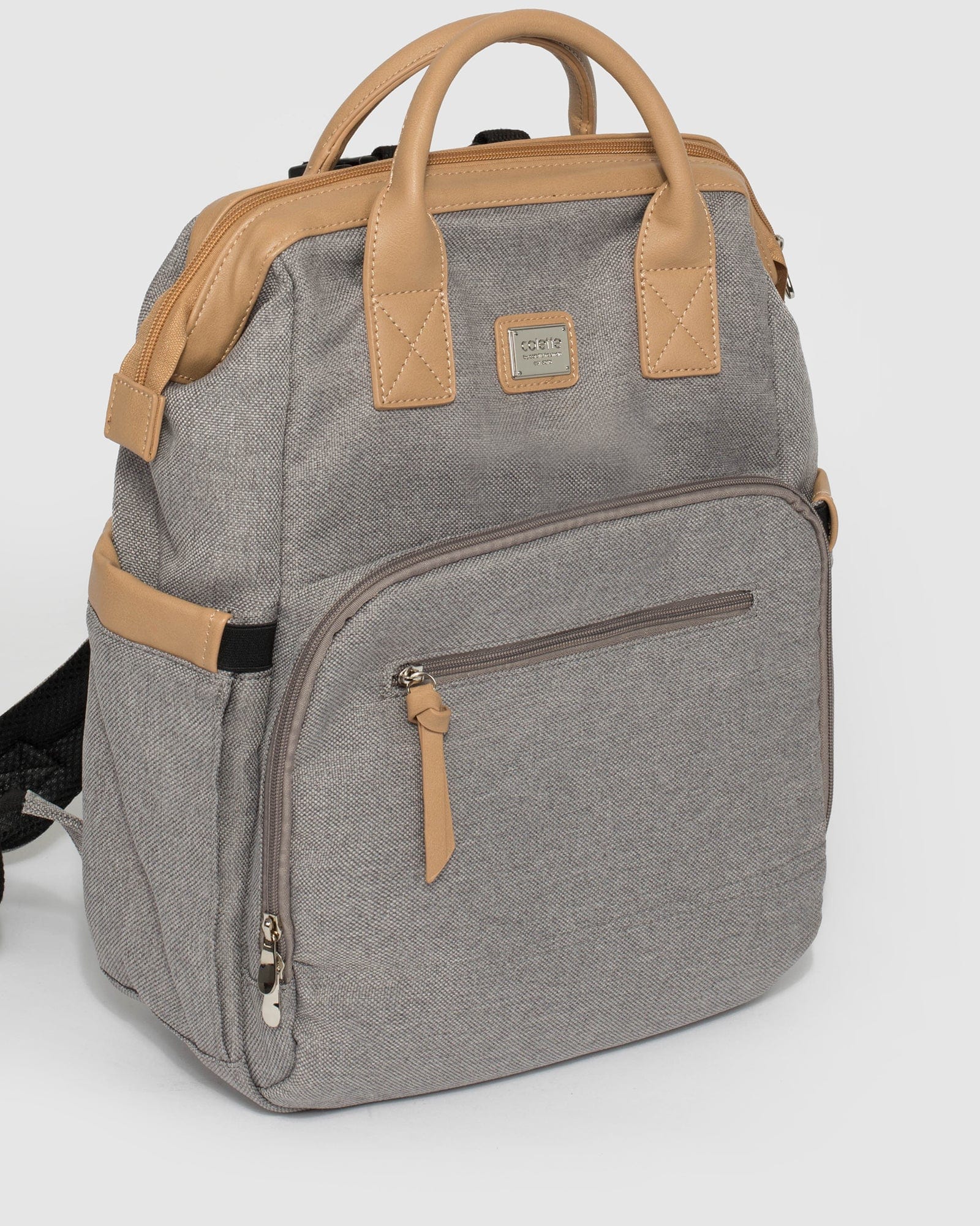 Grey Kyla Baby Bag Backpack - Image 3