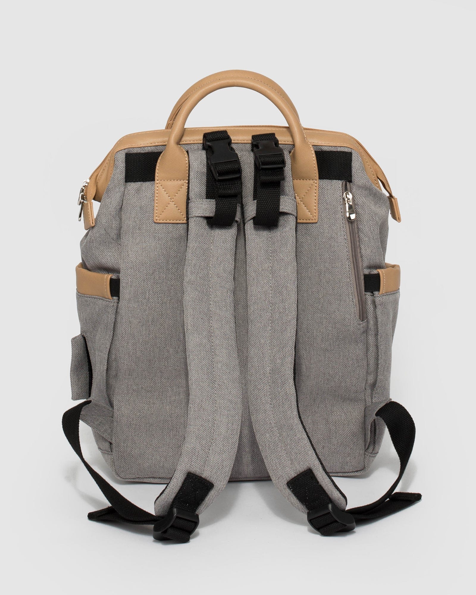 Grey Kyla Baby Bag Backpack - Image 8