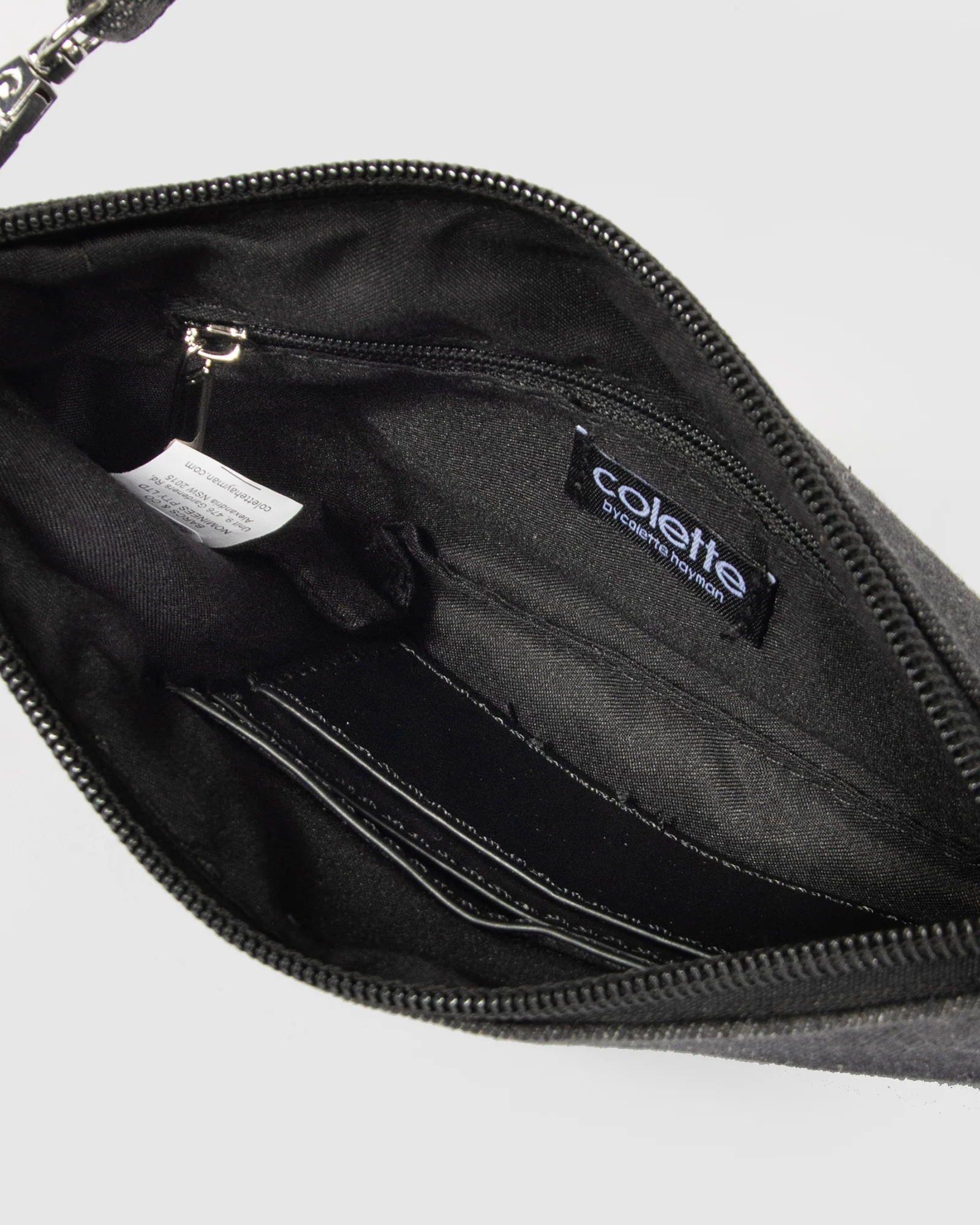 Grey Mary Kate Denim Crossbody - Image 7