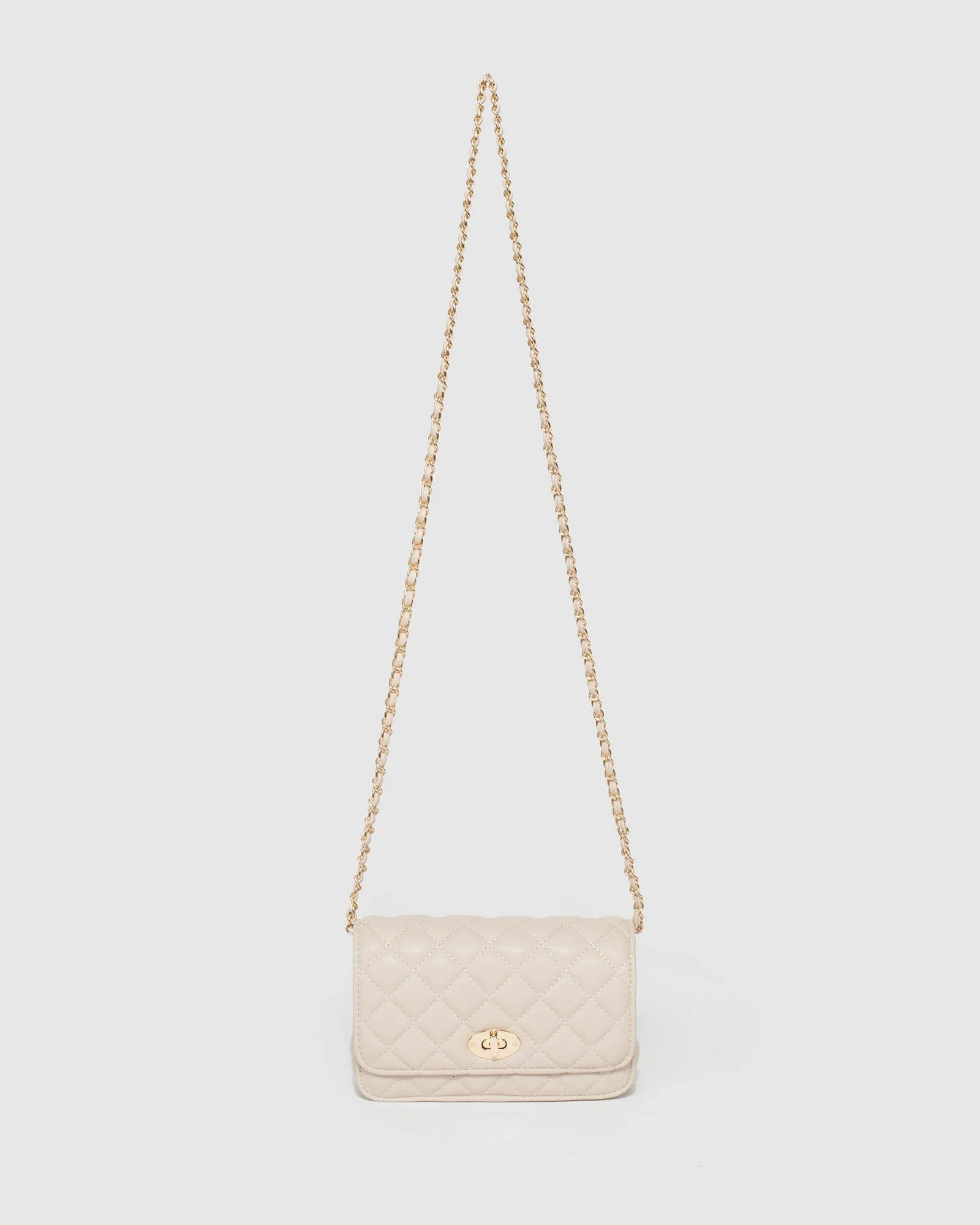 Ivory Eboni Quilted Crossbody Bag - Image 4