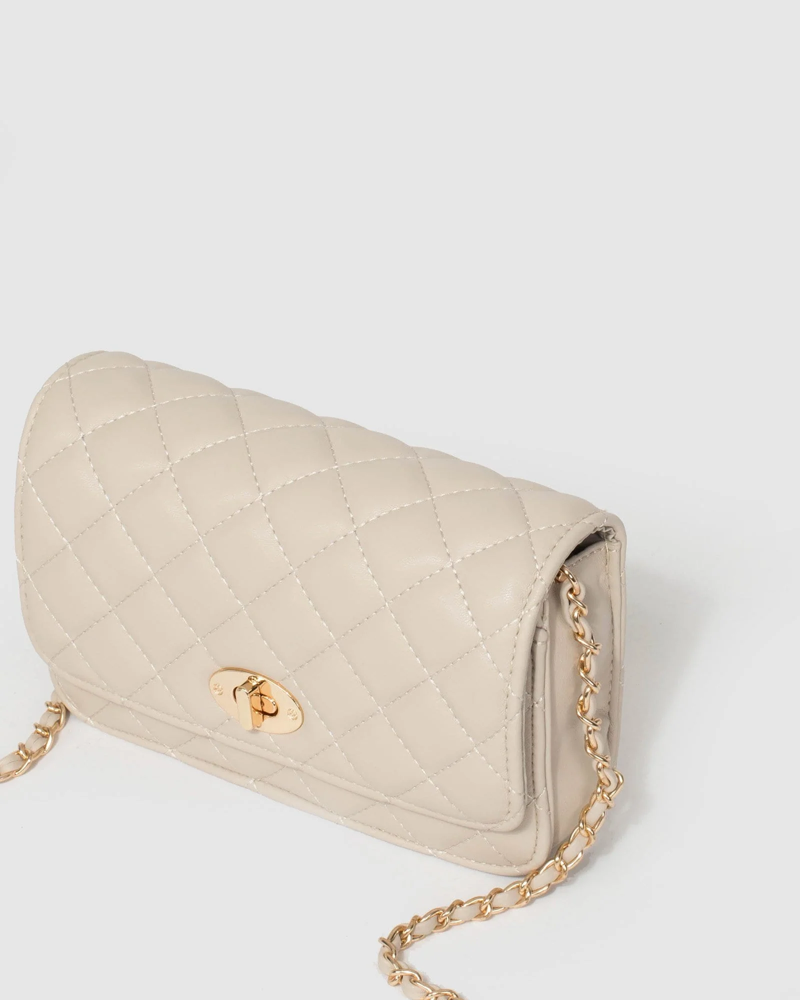 Ivory Eboni Quilted Crossbody Bag - Image 7
