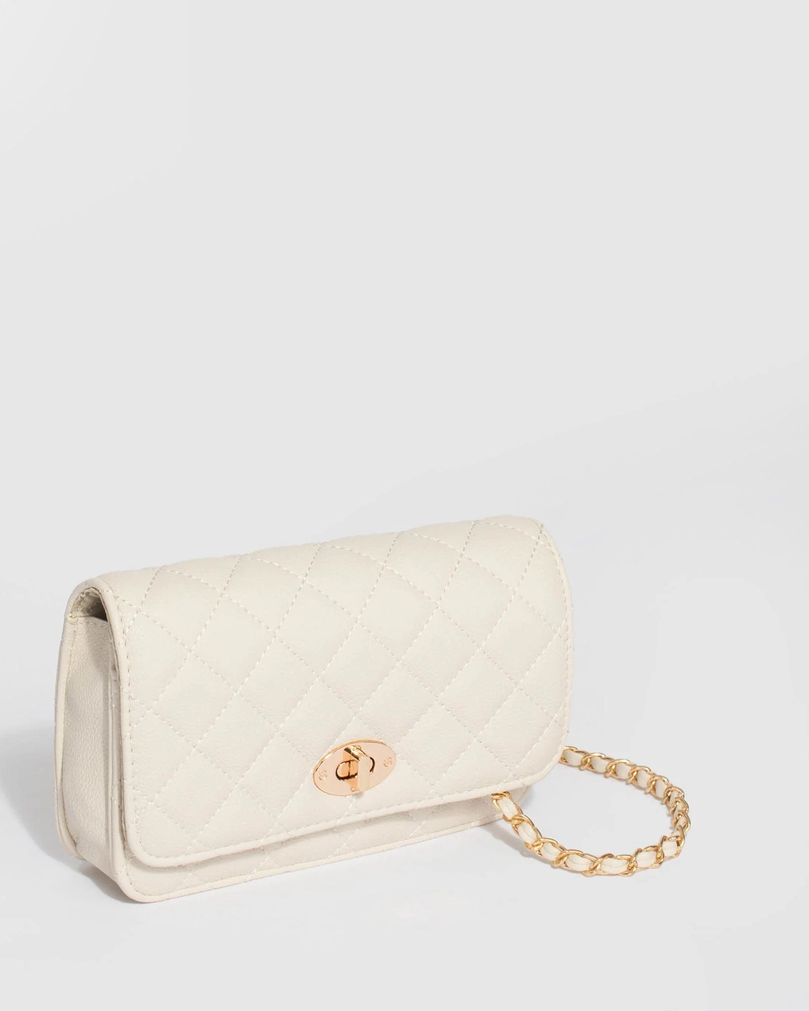 Ivory Eboni Quilted Crossbody Bag - Image 3