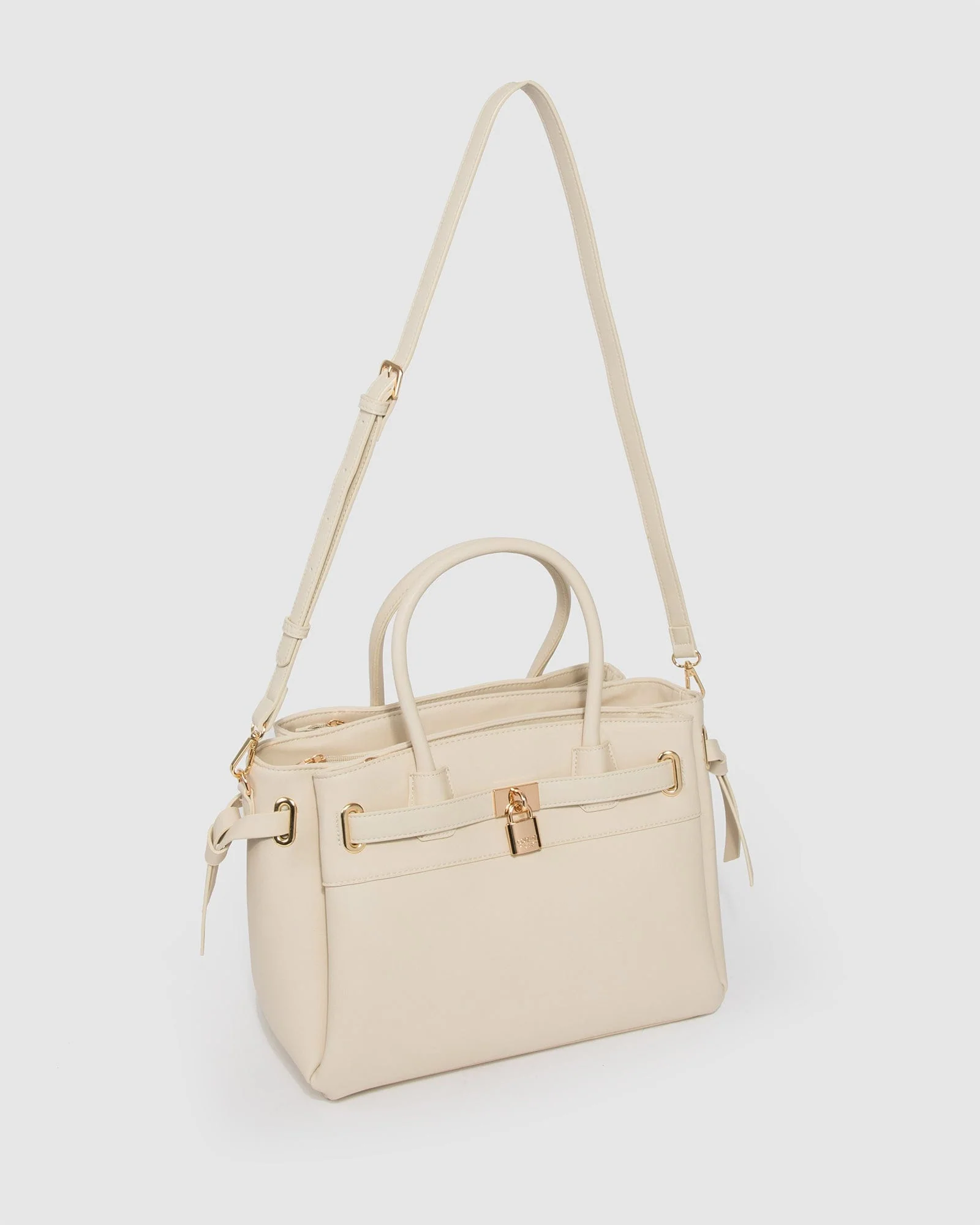 Ivory Elora Tie Tassel Tote Bag - Image 5