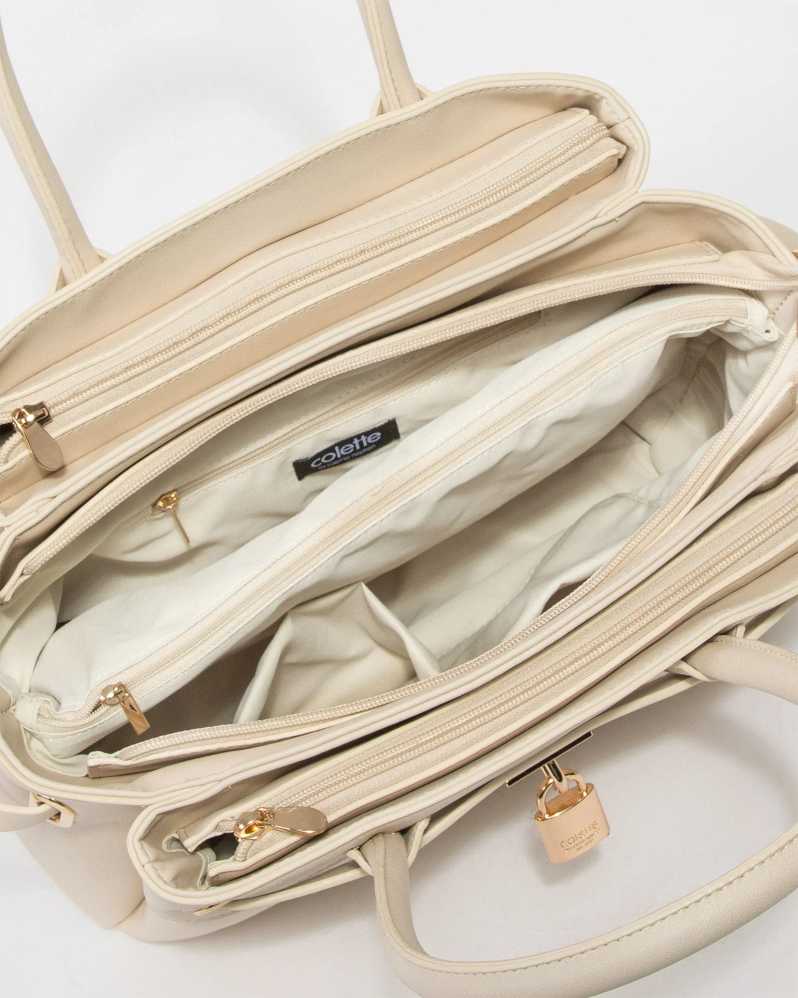 Ivory Elora Tie Tassel Tote Bag - Image 7