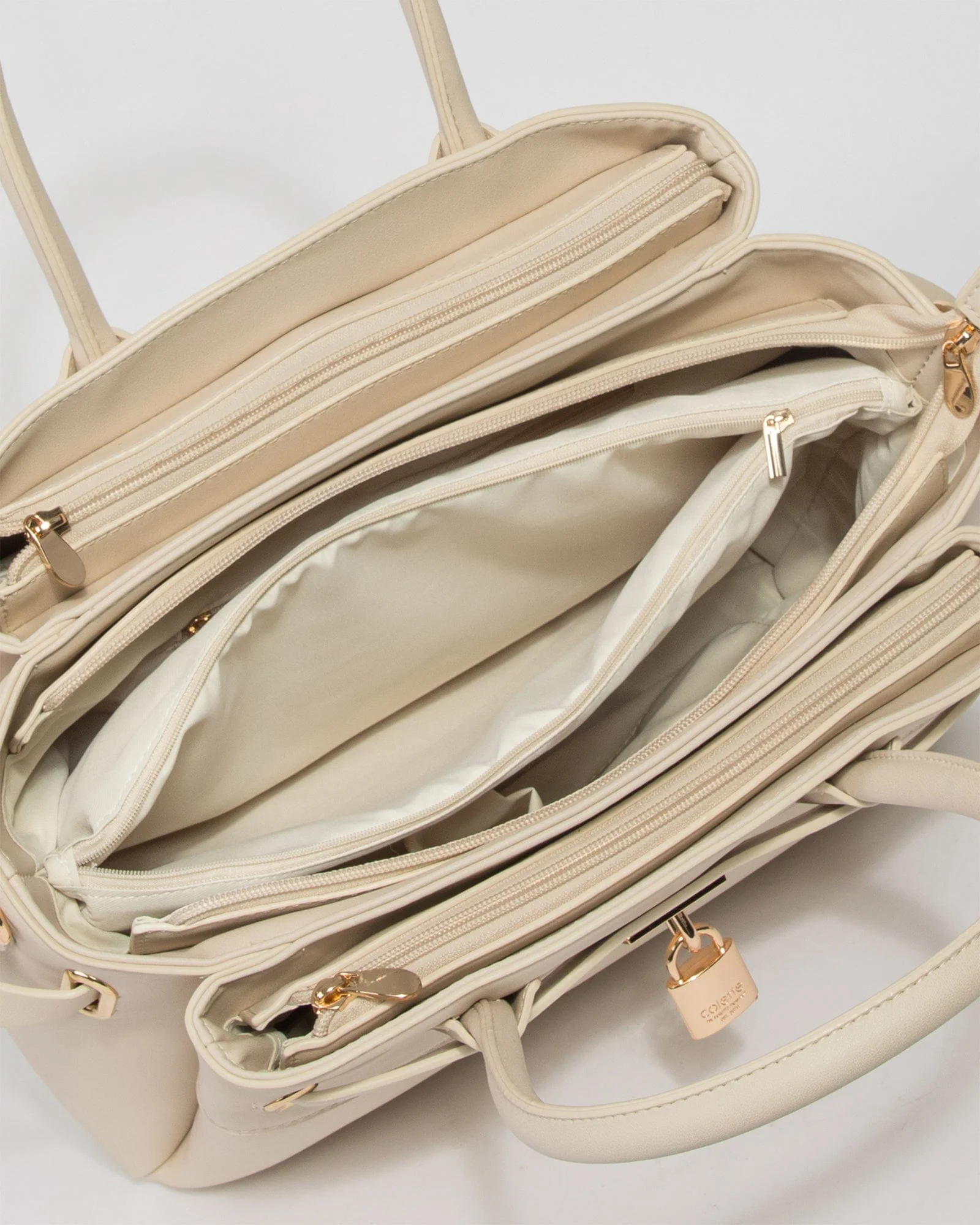 Ivory Elora Tie Tassel Tote Bag - Image 8
