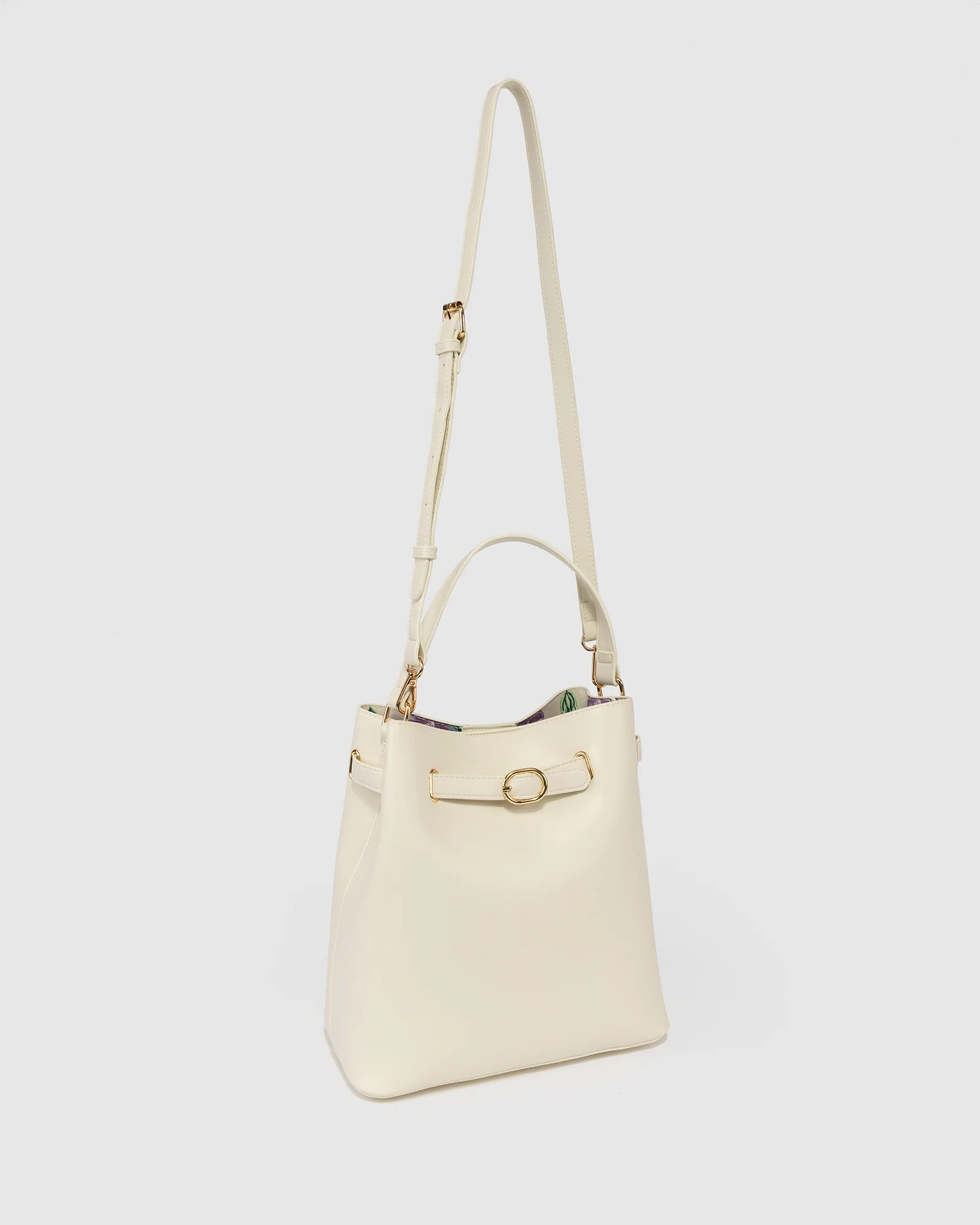 Ivory Jordan Bucket Bag - Image 3