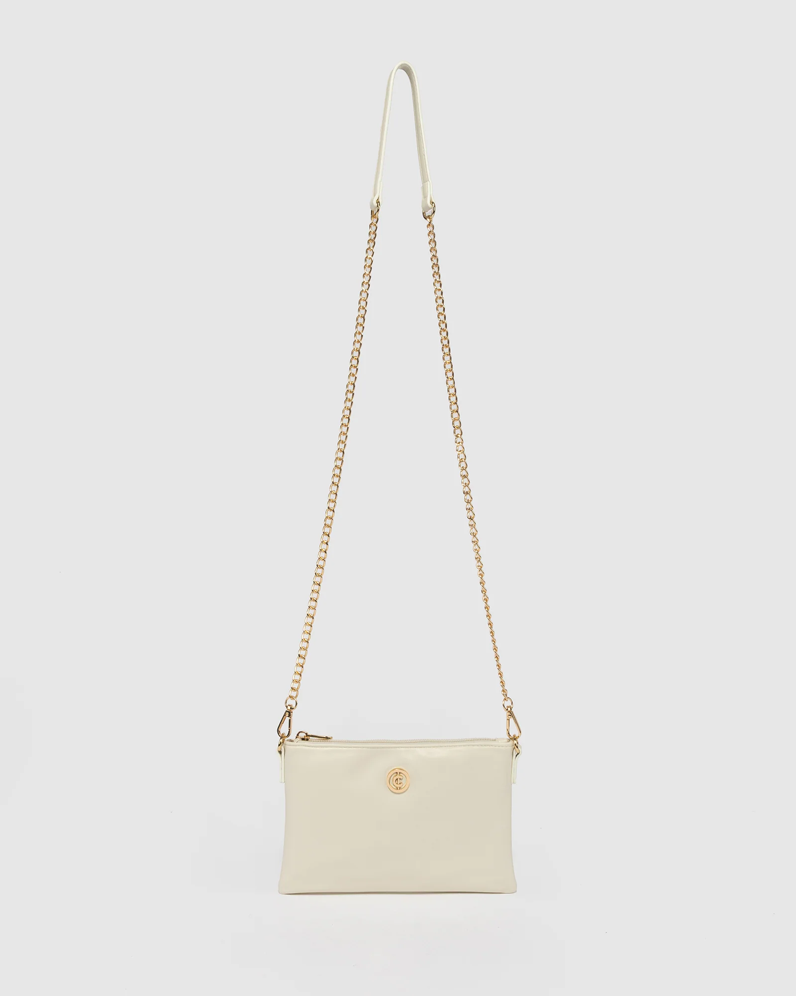 Ivory Peta Chain Crossbody - Image 3