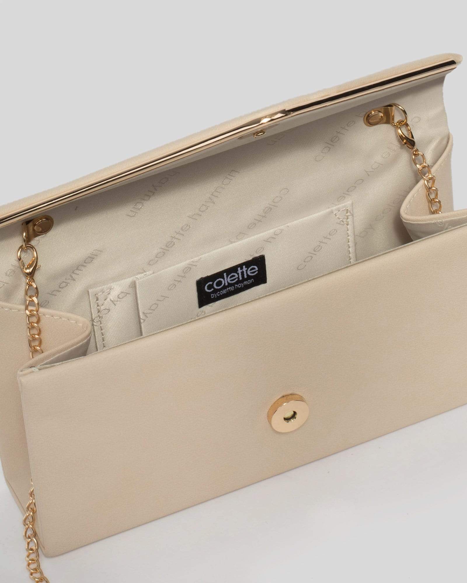 Ivory Sammie Clutch Bag - Image 4