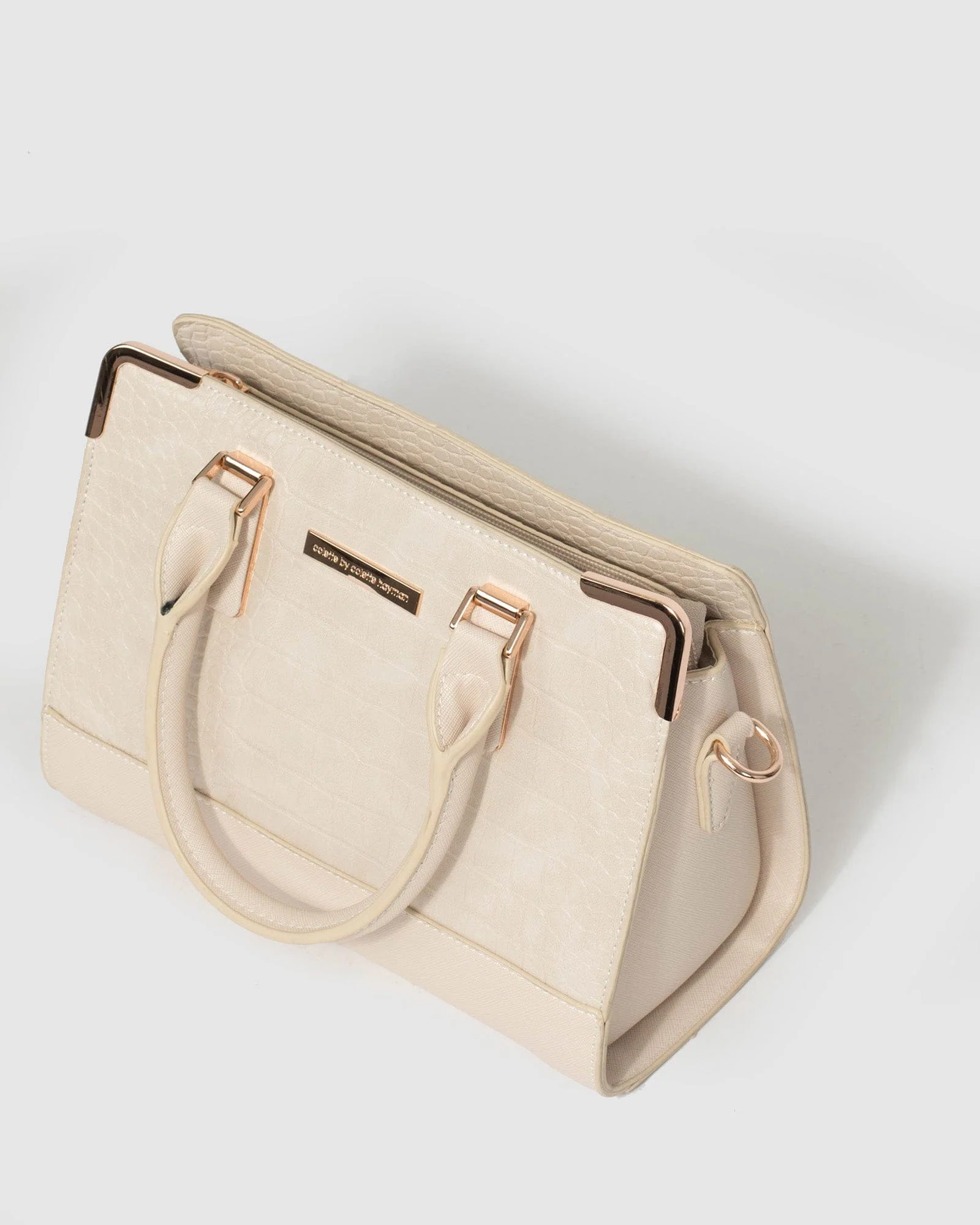 Ivory Stef Panel Tote Bag - Image 6