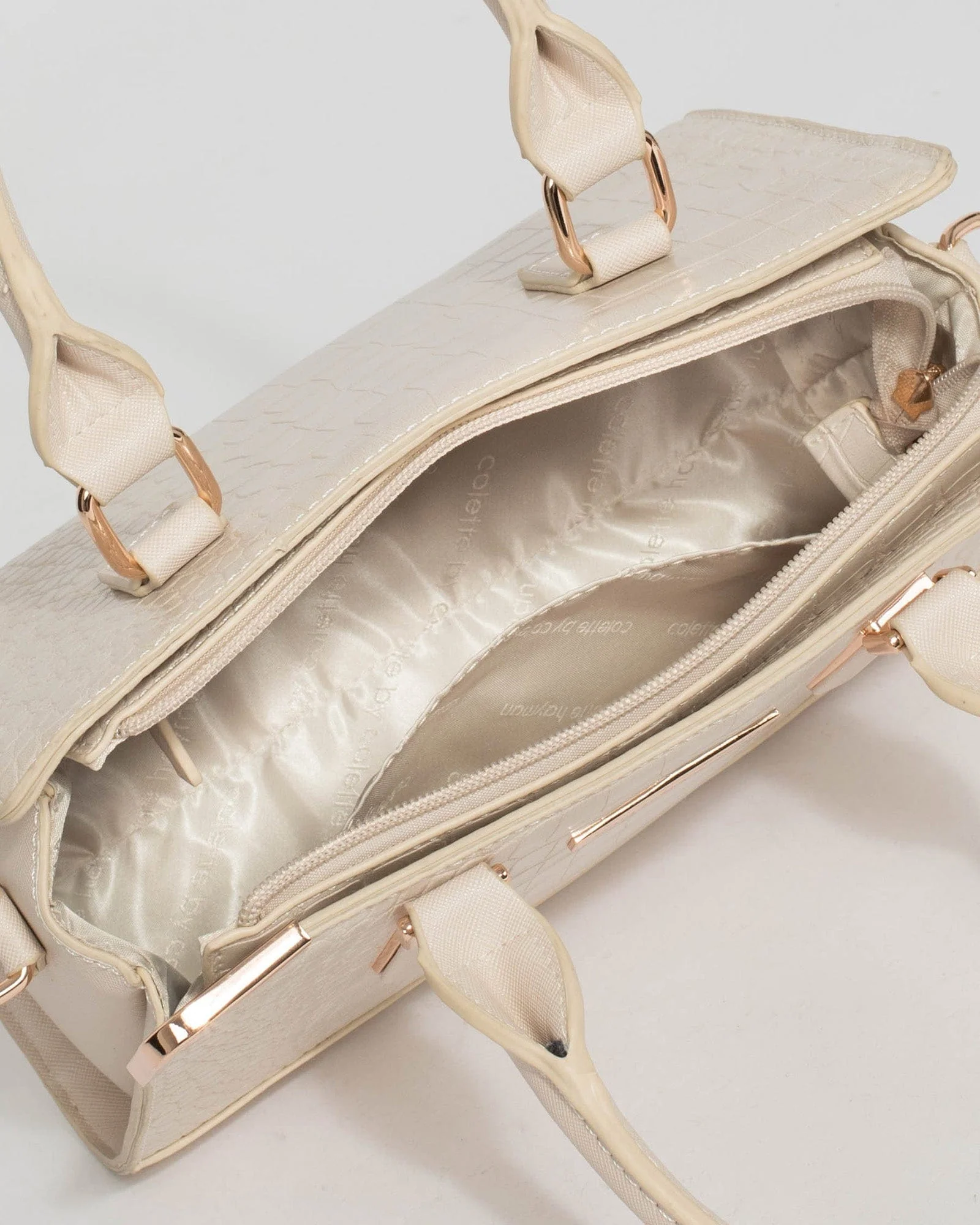 Ivory Stef Panel Tote Bag - Image 8