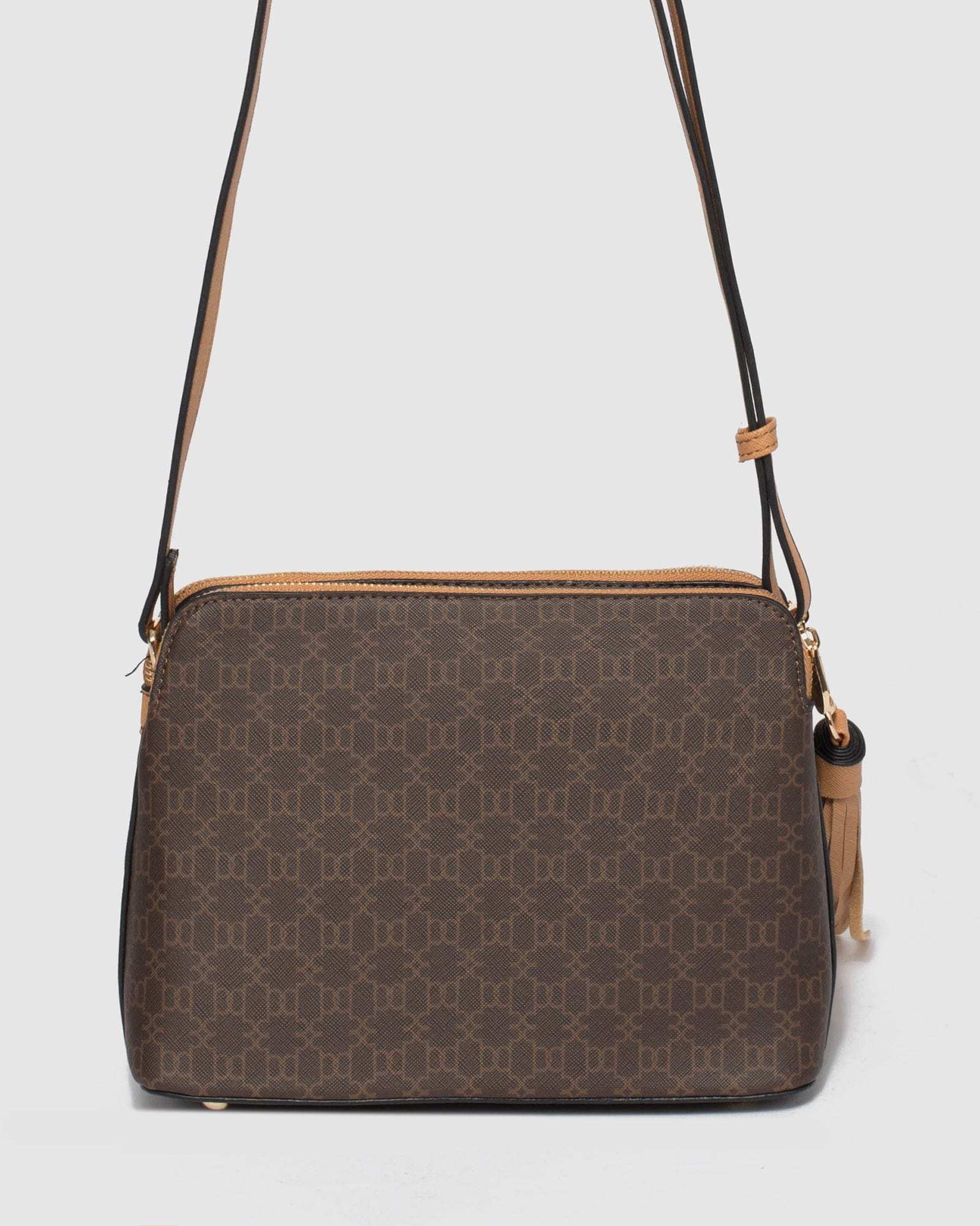 Monogram Tassel Crossbody Bag - Image 5