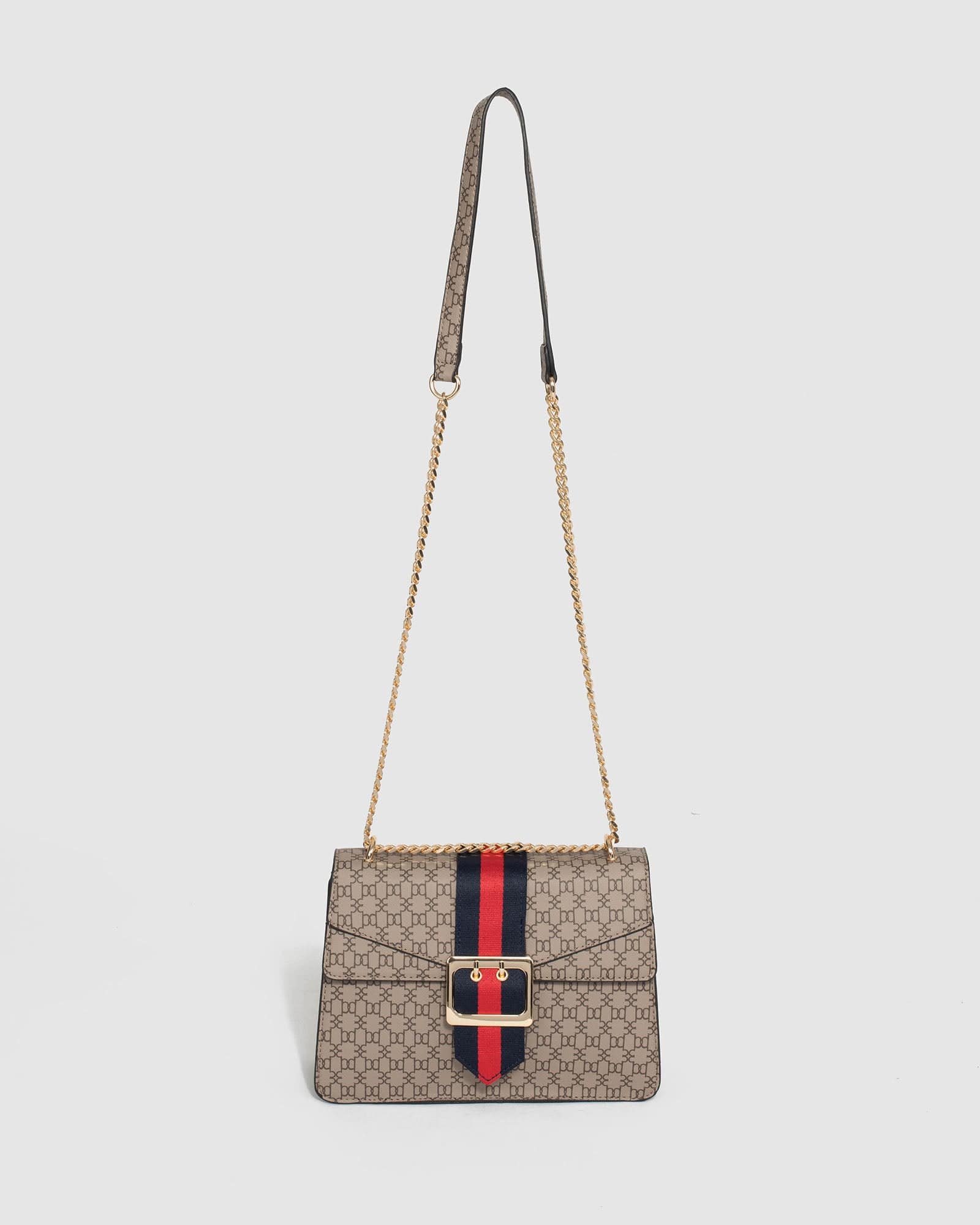 Monogram Buckle Crossbody Bag - Image 4