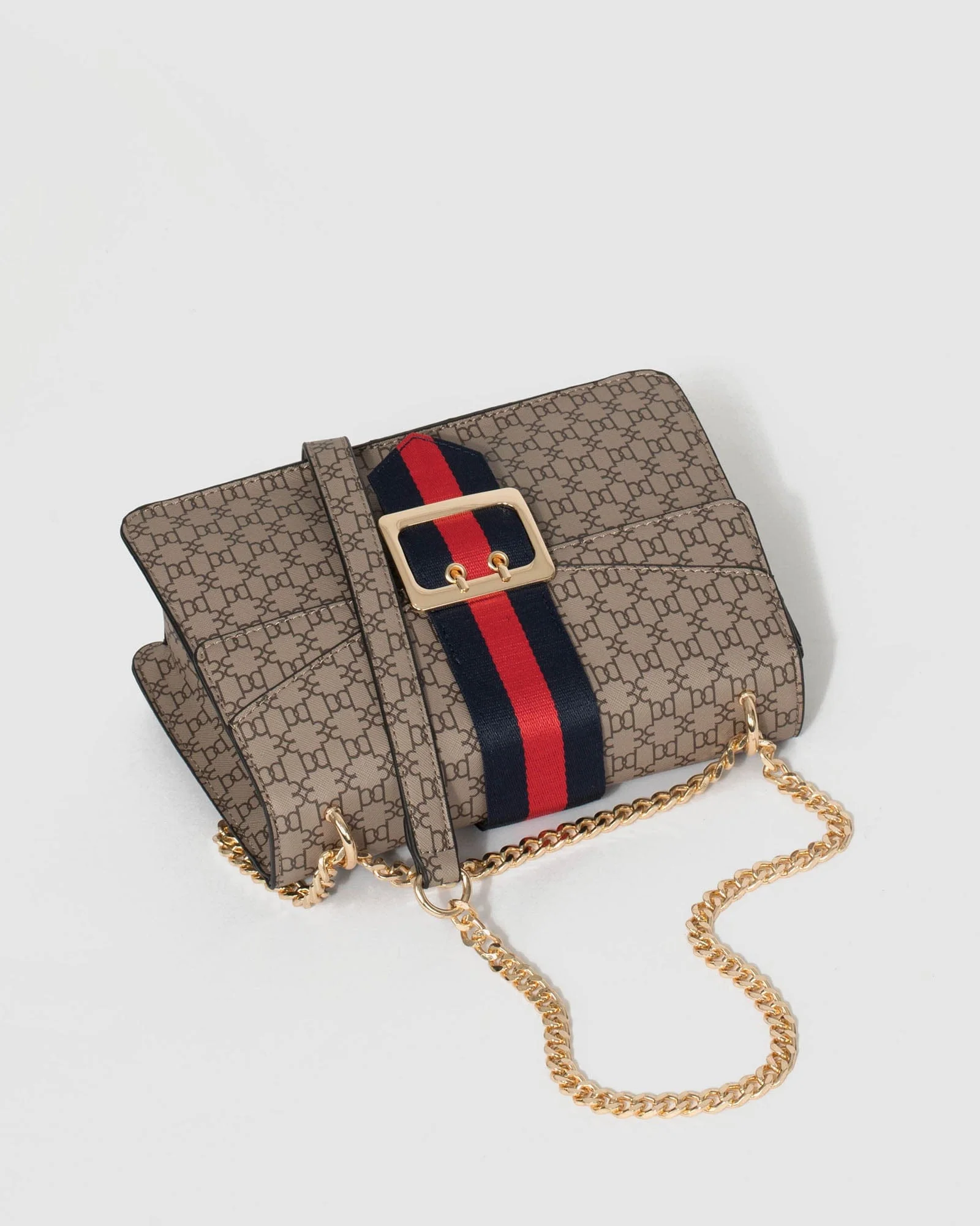Monogram Buckle Crossbody Bag - Image 9