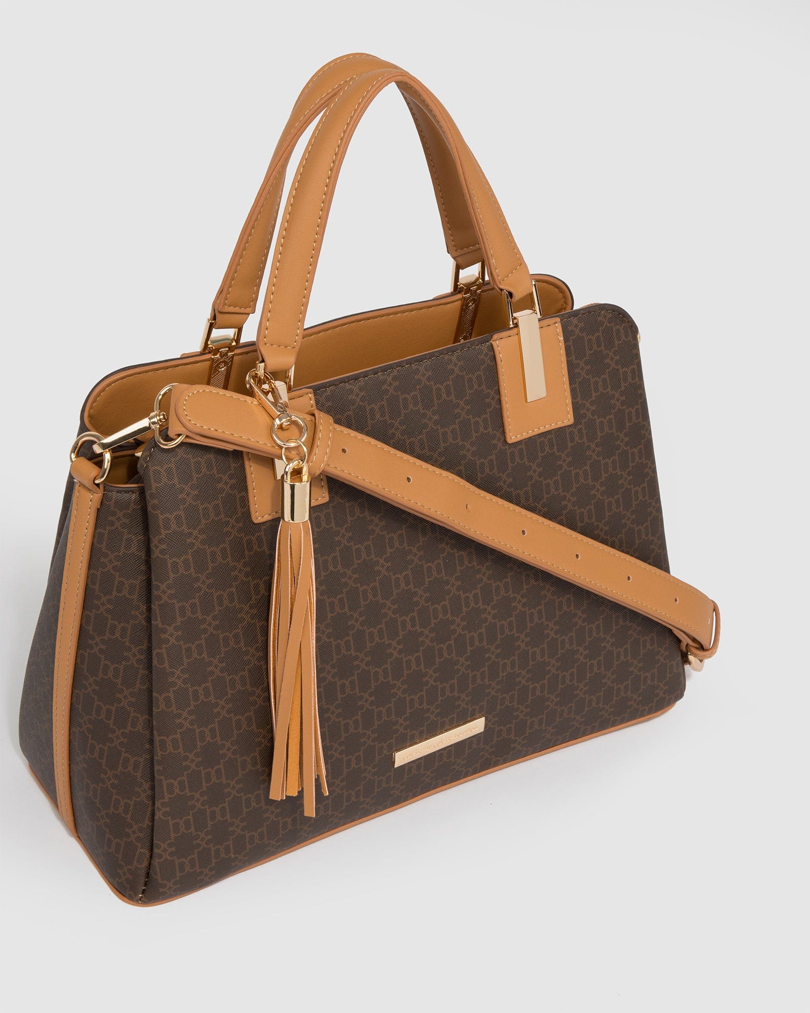 Monogram Toni Tassel Tote Bag - Image 3